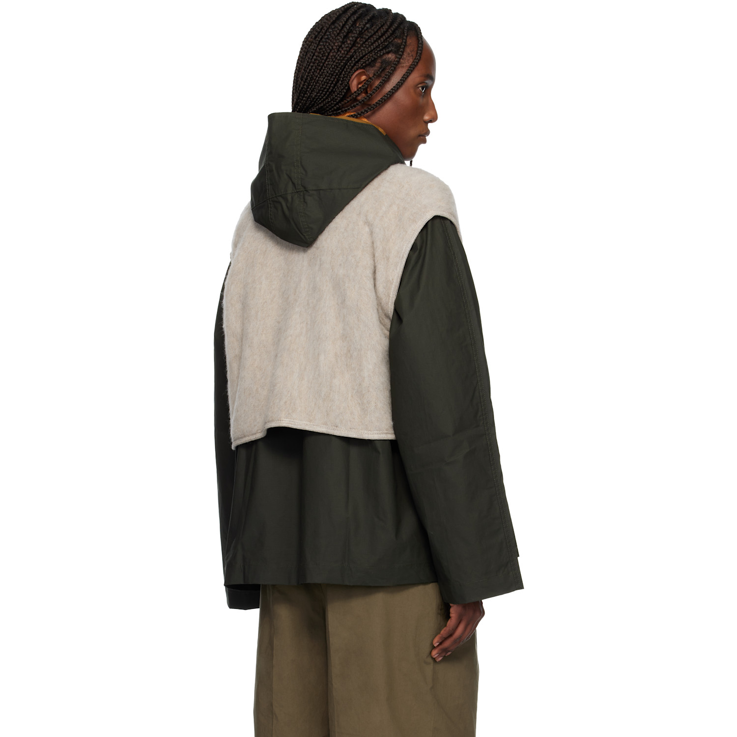  Baserange Taupe Capas Vest 