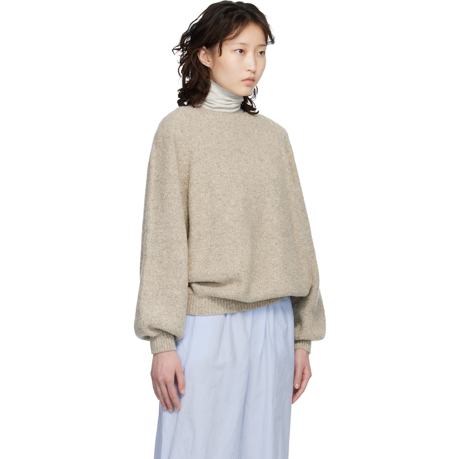  Baserange Taupe Soar Sweater 
