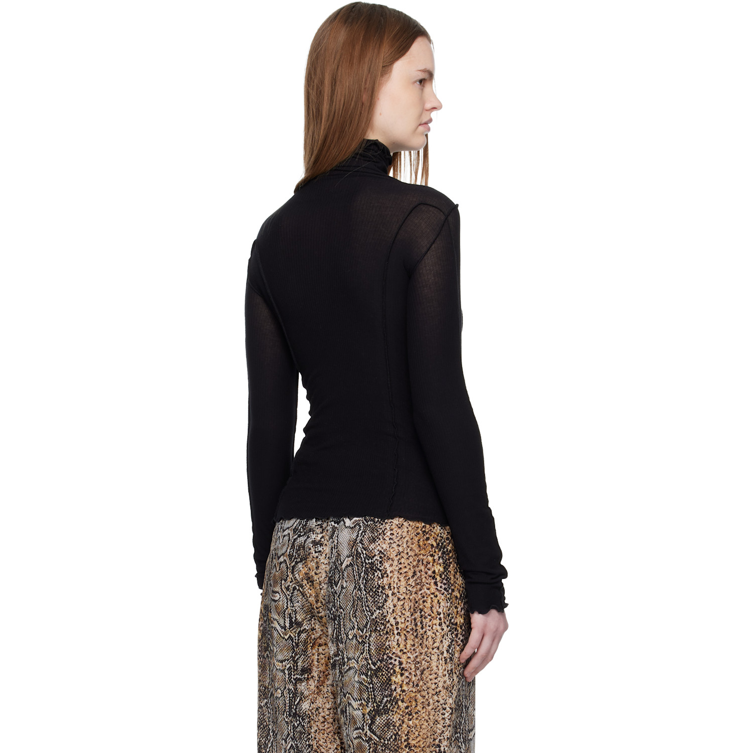  Baserange Black Omato Turtleneck 