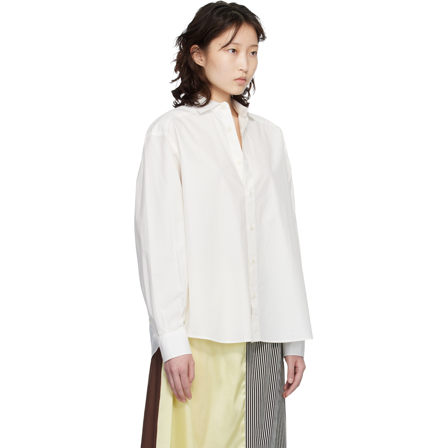  Baserange Off-white Claude Shirt 