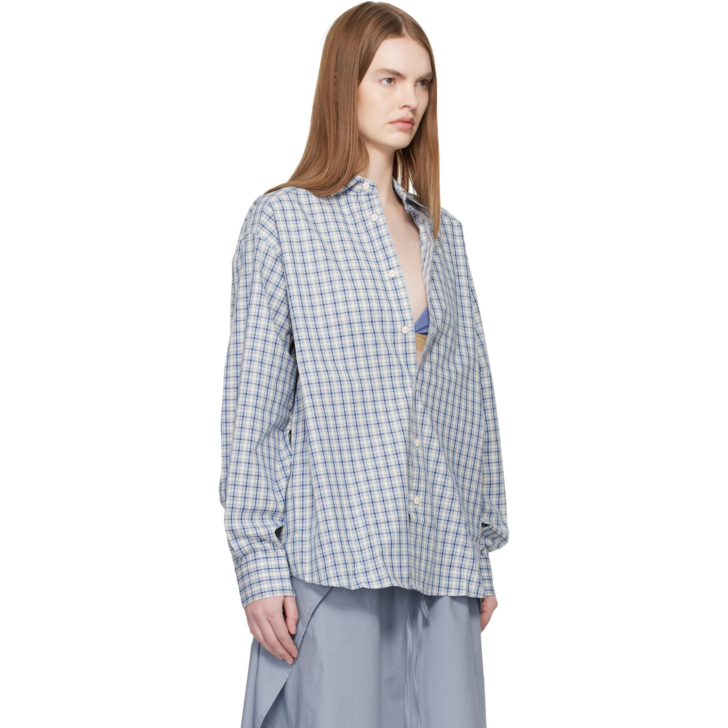  Baserange Blue Claude Shirt 