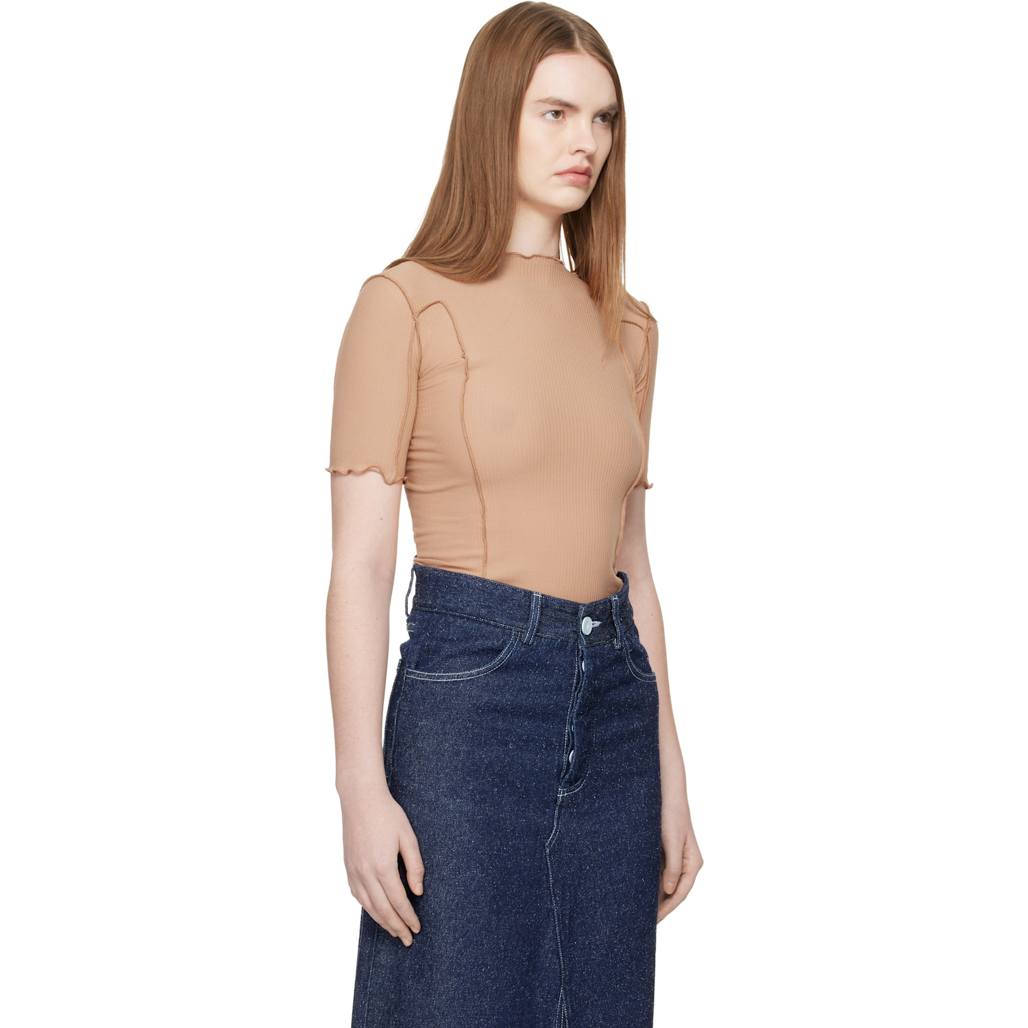  Baserange Tan Omato 3/4 T-shirt 