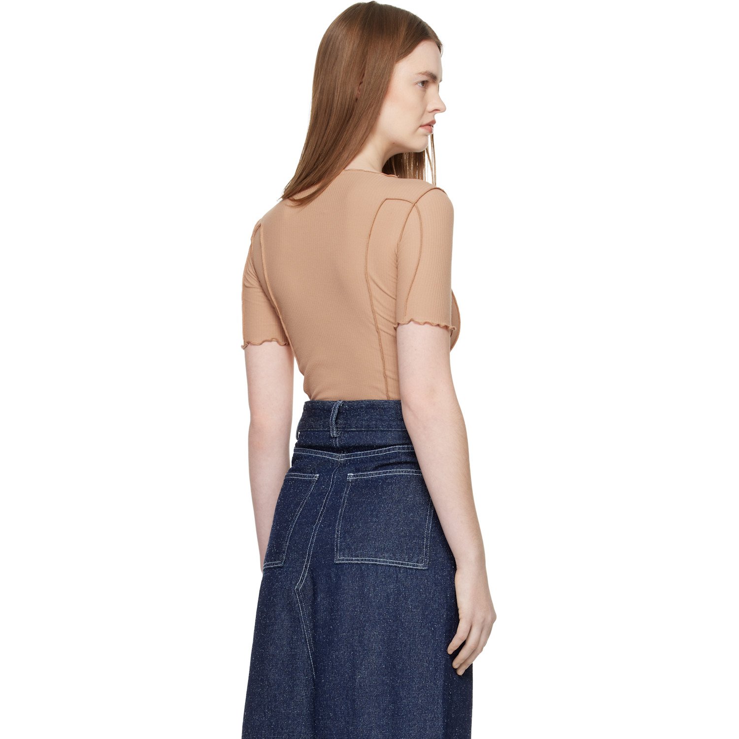  Baserange Tan Omato 3/4 T-shirt 