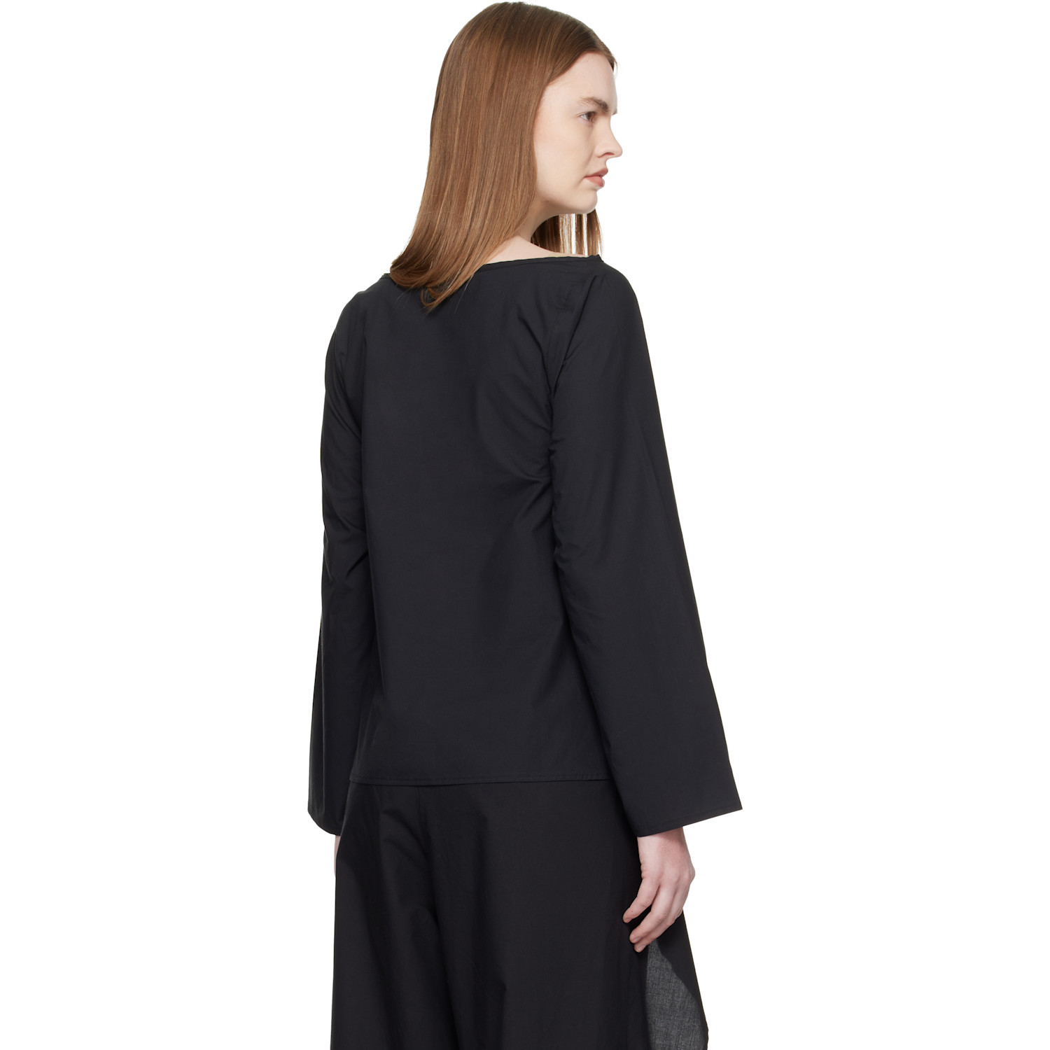  Baserange Black Decti Long Sleeve Top 