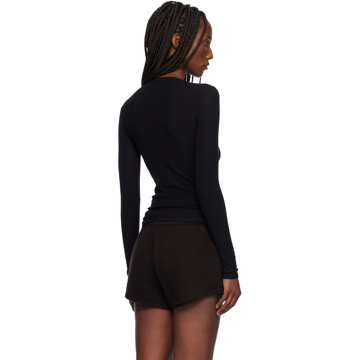  Baserange Black Heart Long Sleeve Tee 