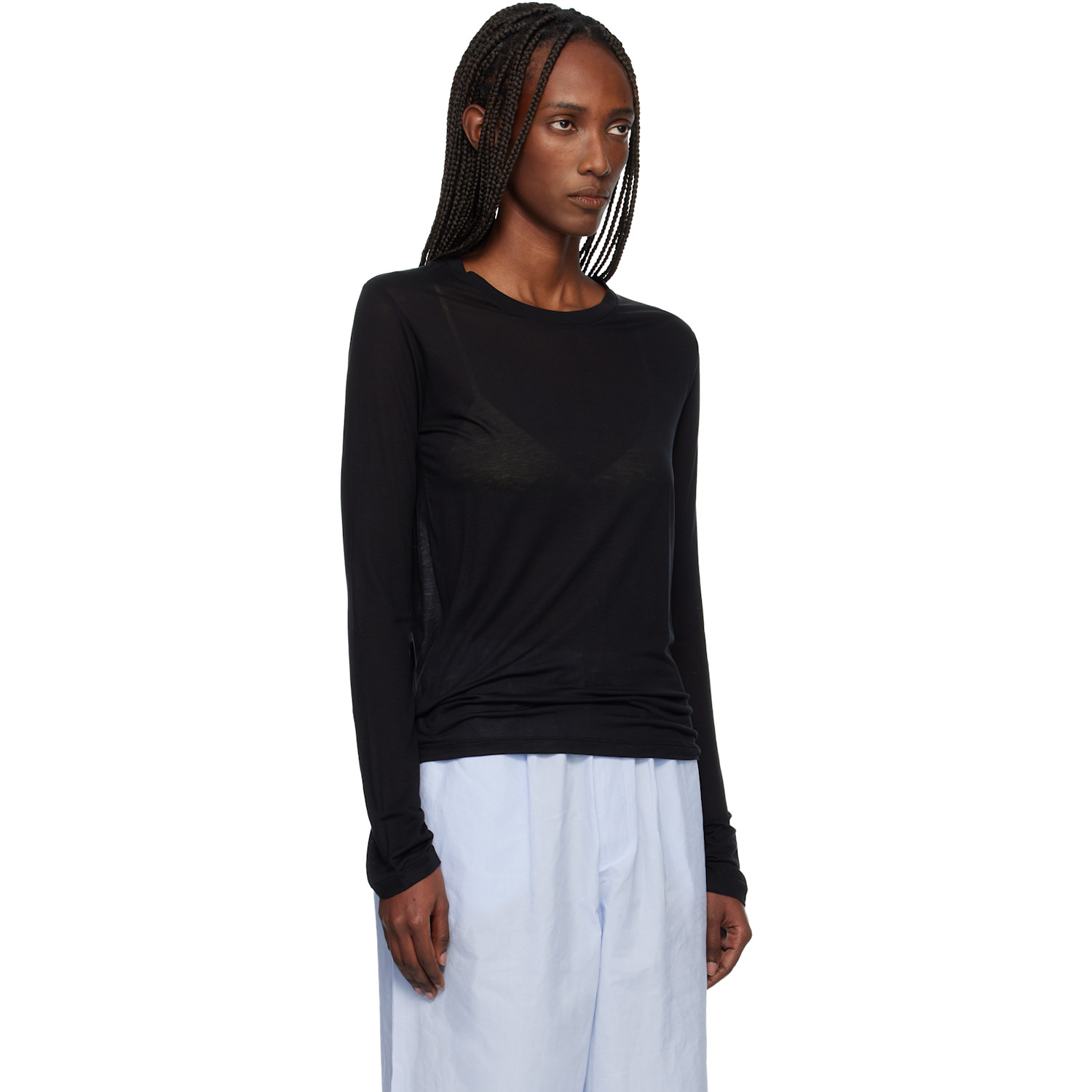 Baserange Black Long Sleeve T-shirt 