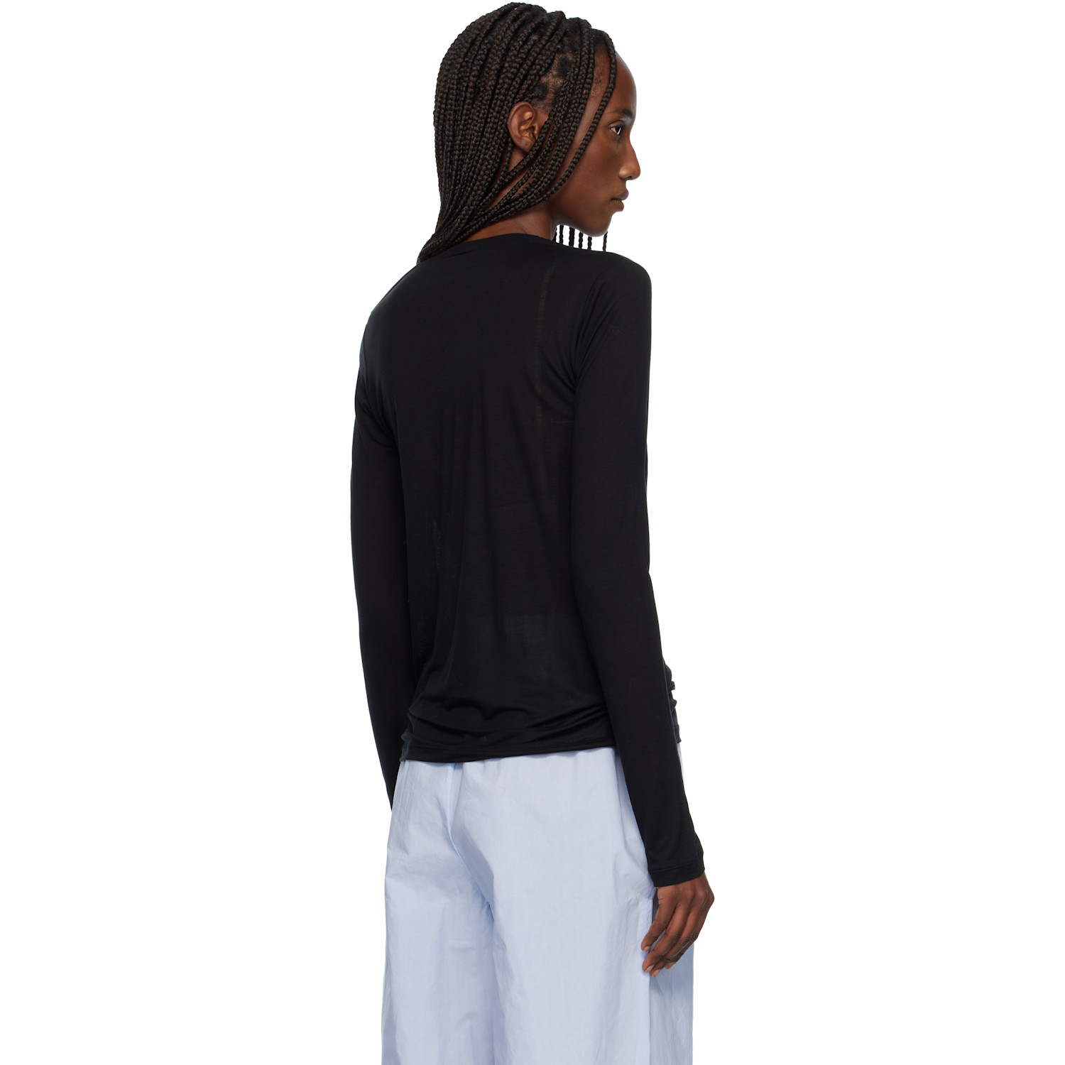  Baserange Black Long Sleeve T-shirt 