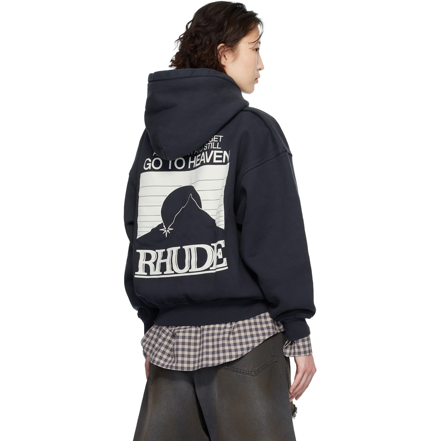  Rhude Black Moonlight Pack Hoodie 