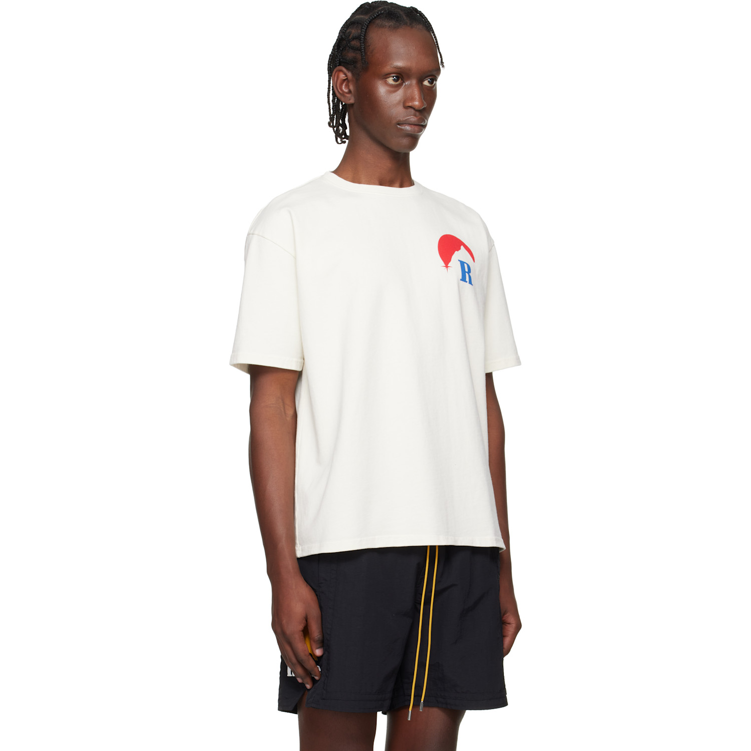  Rhude Off-white Moonlight Regatta T-shirt 