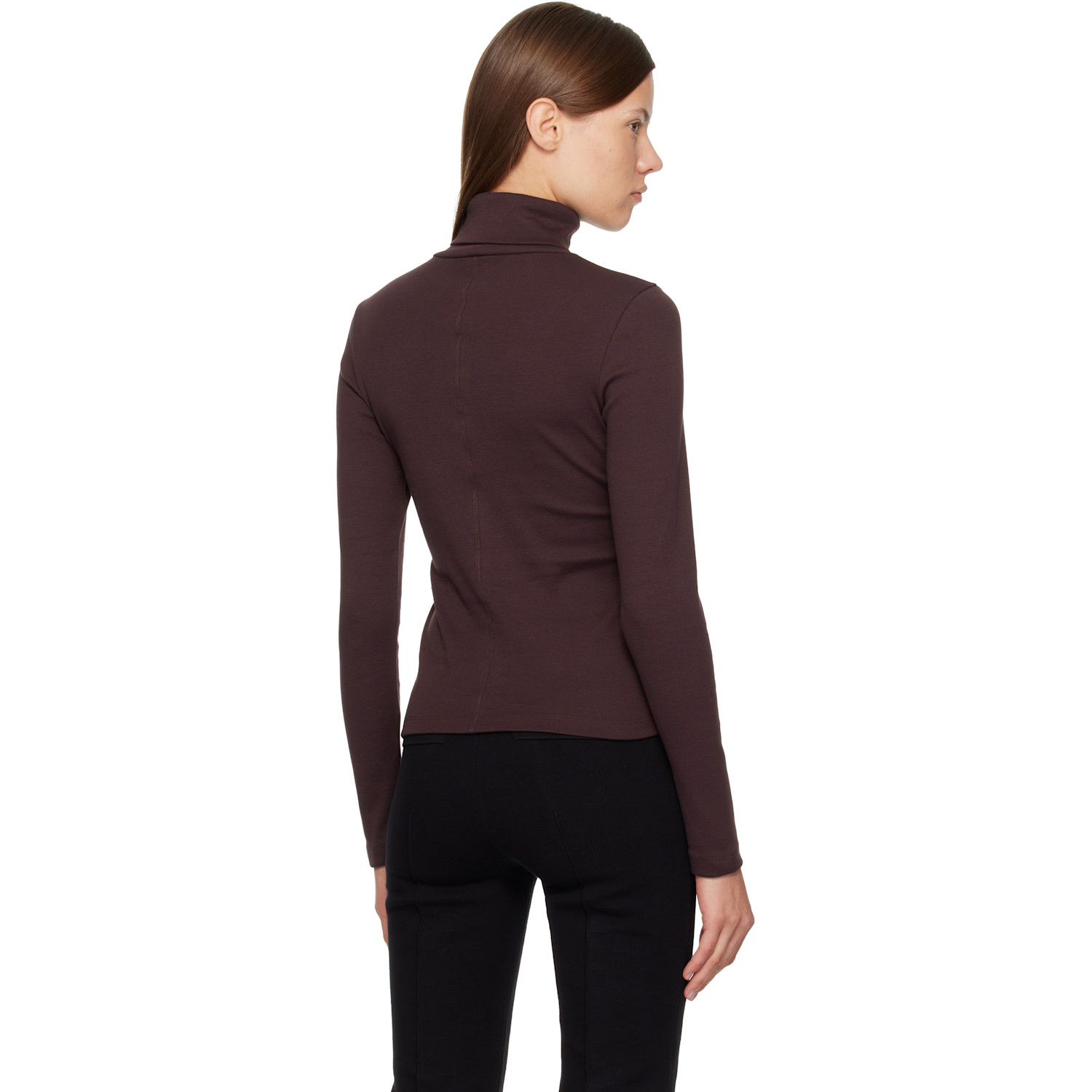  Flore Flore Brown Dinah Turtleneck 