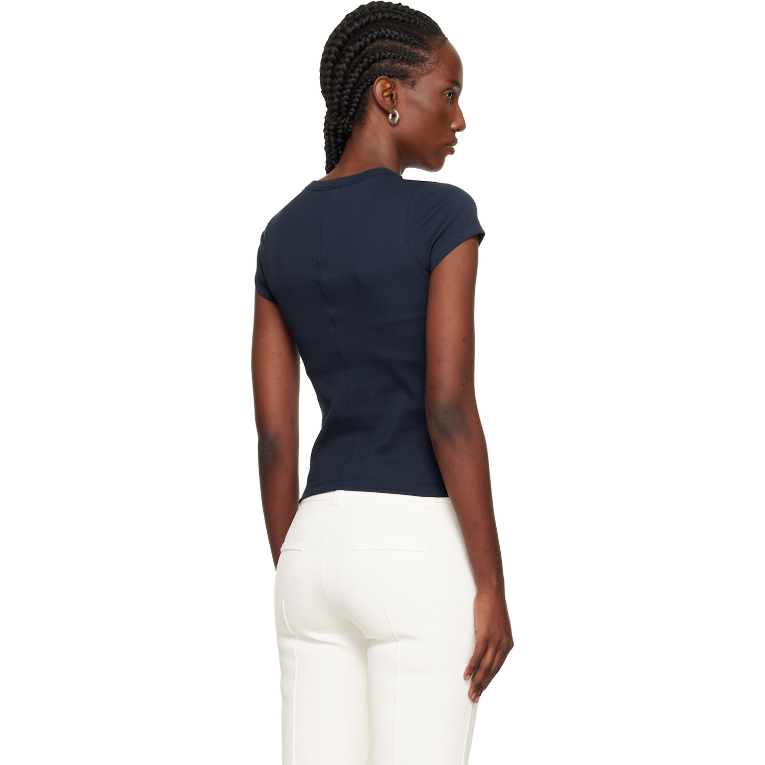  Flore Flore Navy Car Baby T-shirt 