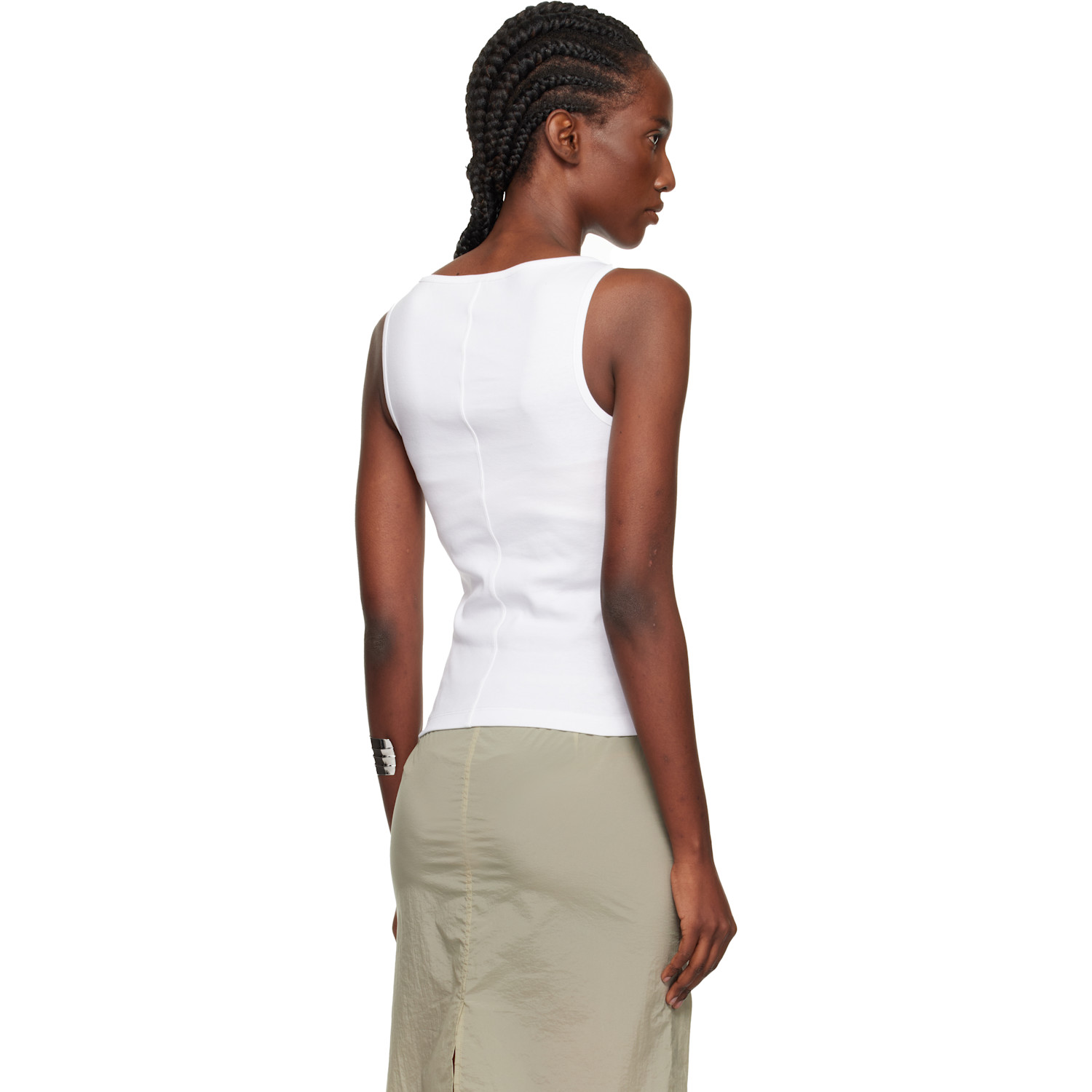  Flore Flore White Timmi Tank Top 
