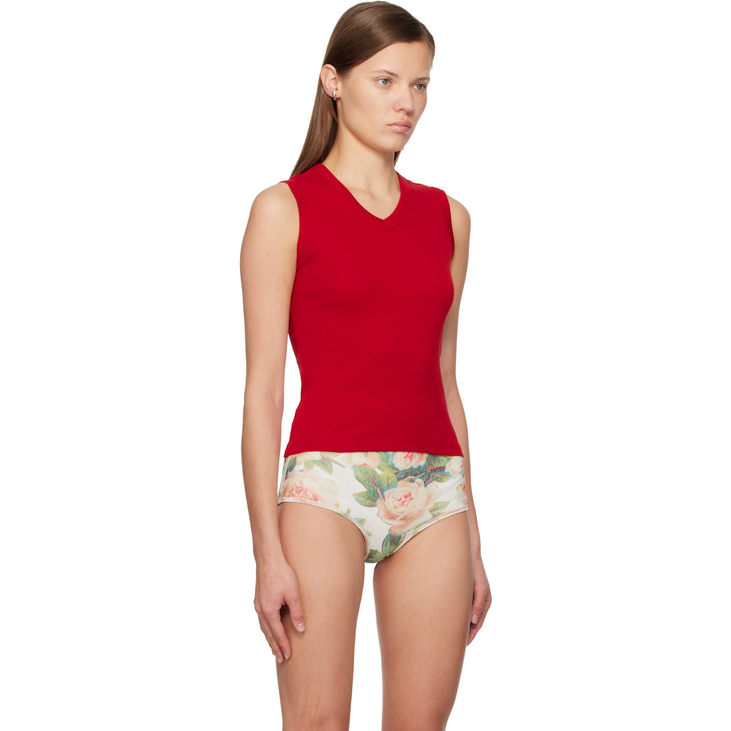  Flore Flore Red Jill Tank Top 