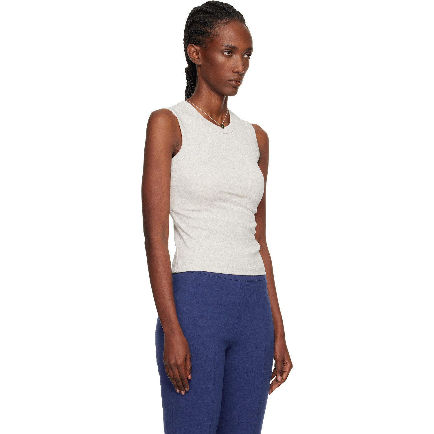  Flore Flore Gray Esmé Tank Top 