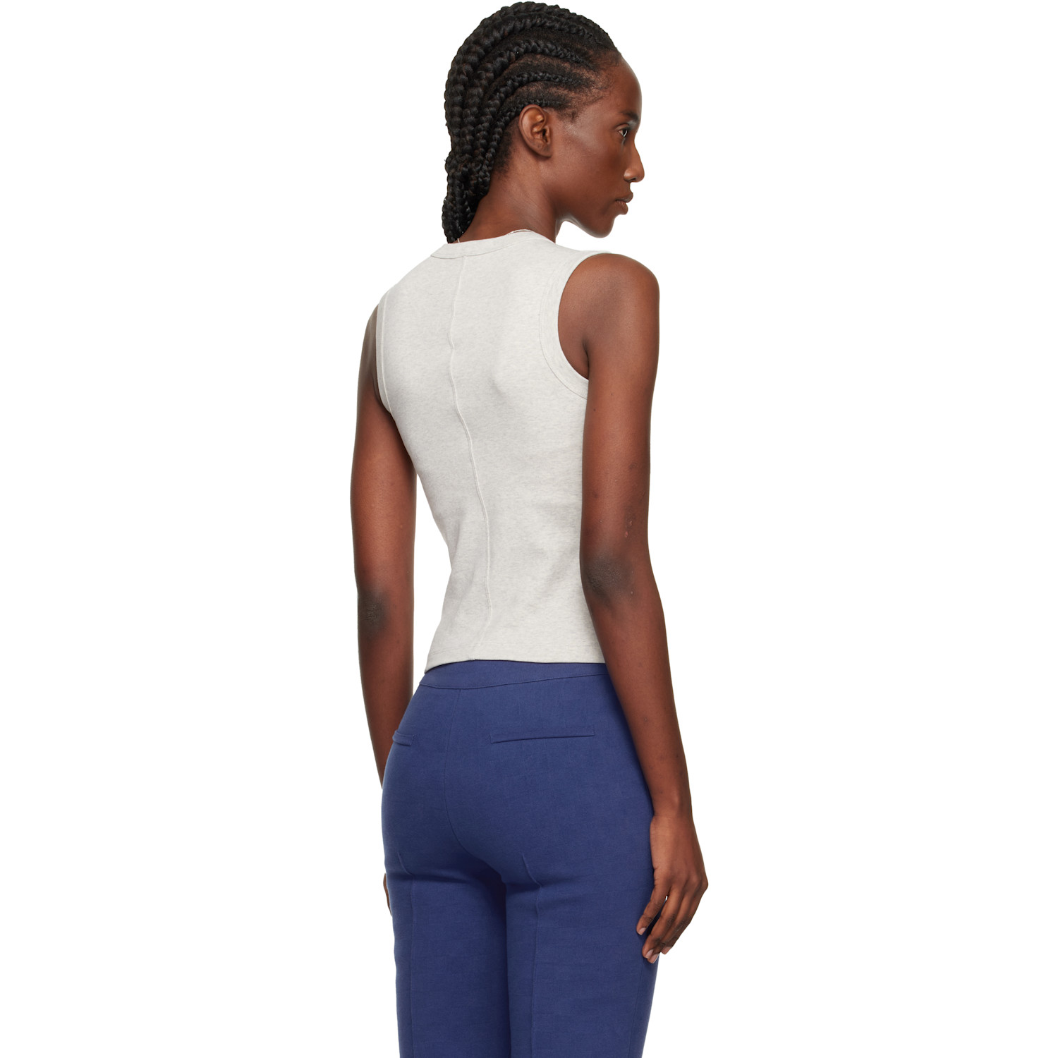  Flore Flore Gray Esmé Tank Top 