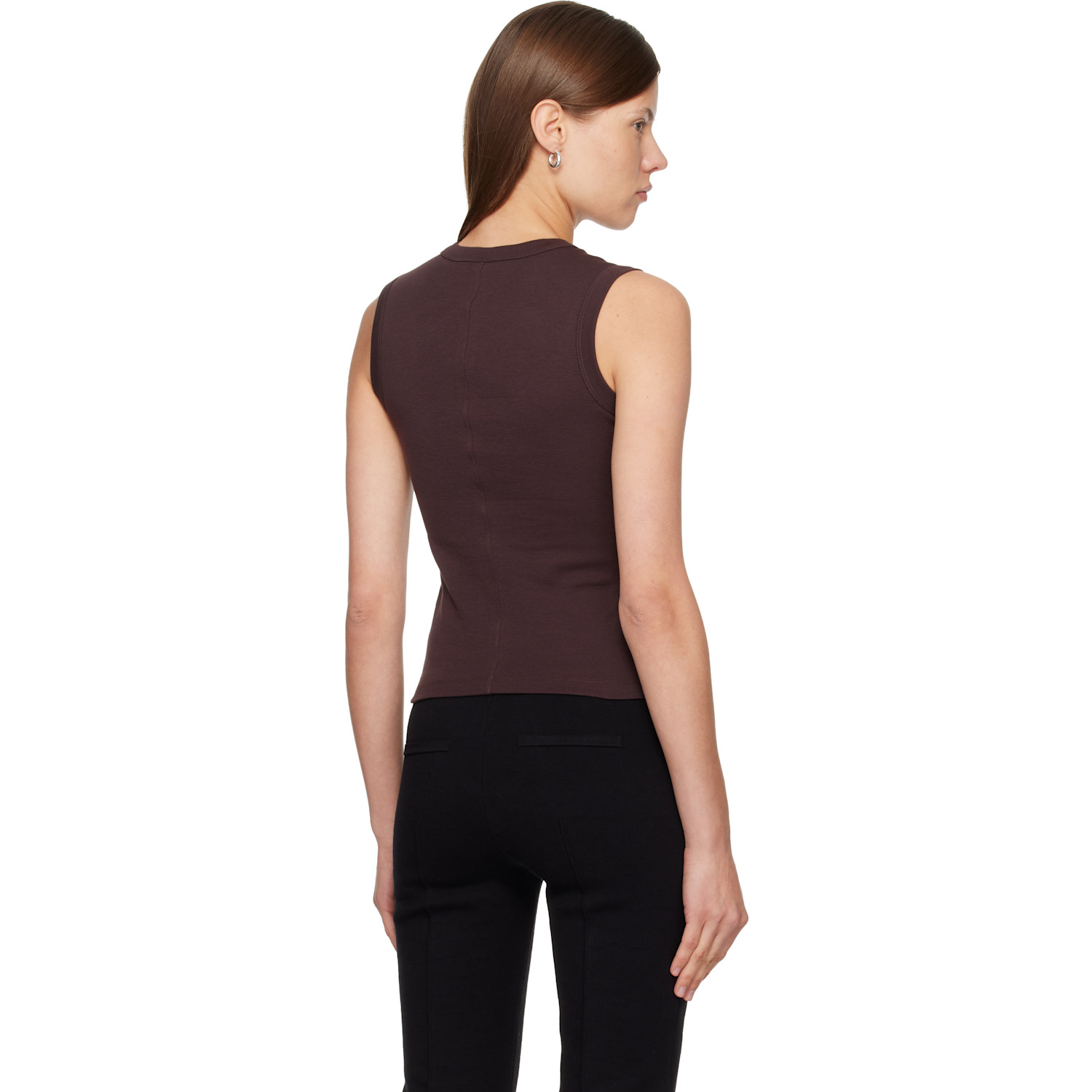  Flore Flore Brown Esmé Tank Top 