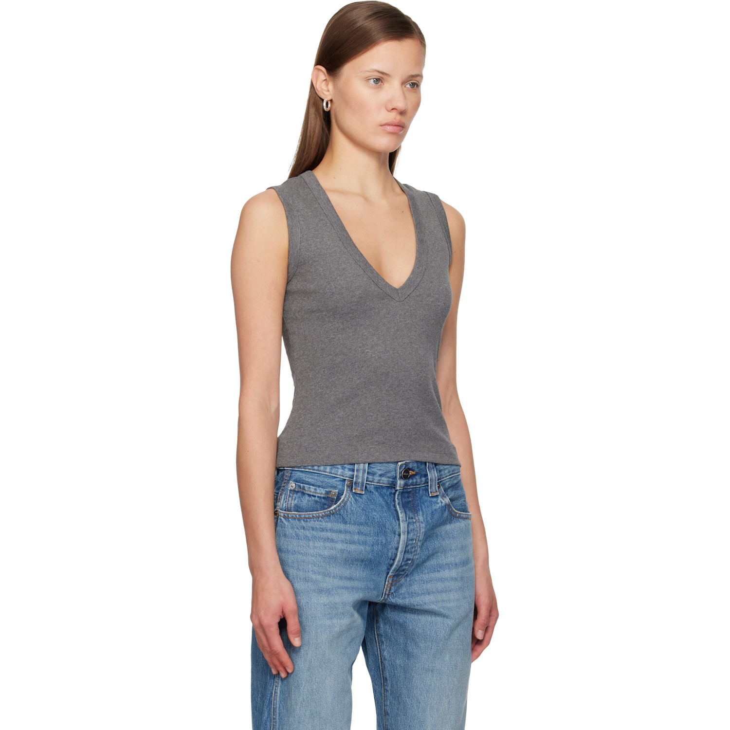  Flore Flore Gray Dewi Tank Top 
