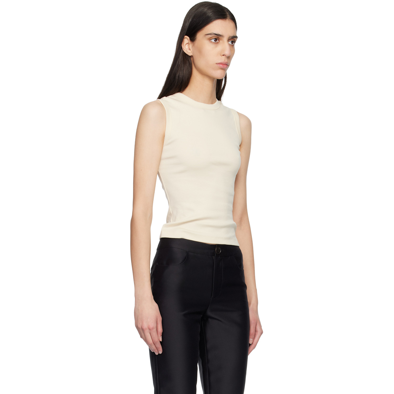  Flore Flore Off-white Esmé Tank Top 