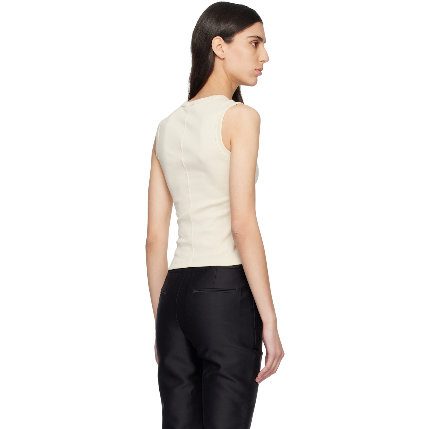  Flore Flore Off-white Esmé Tank Top 