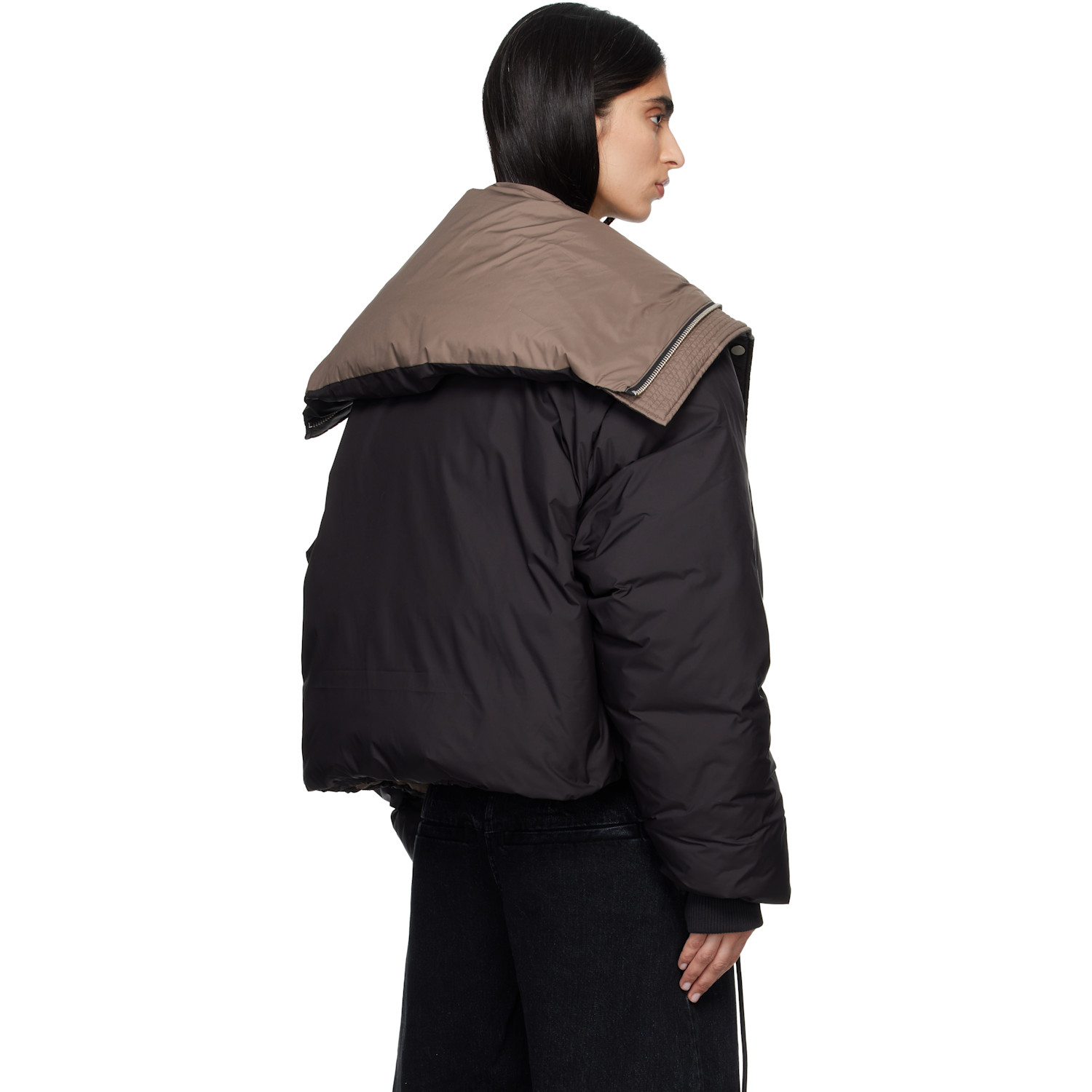  Entire Studios Black Kelly Down Jacket 