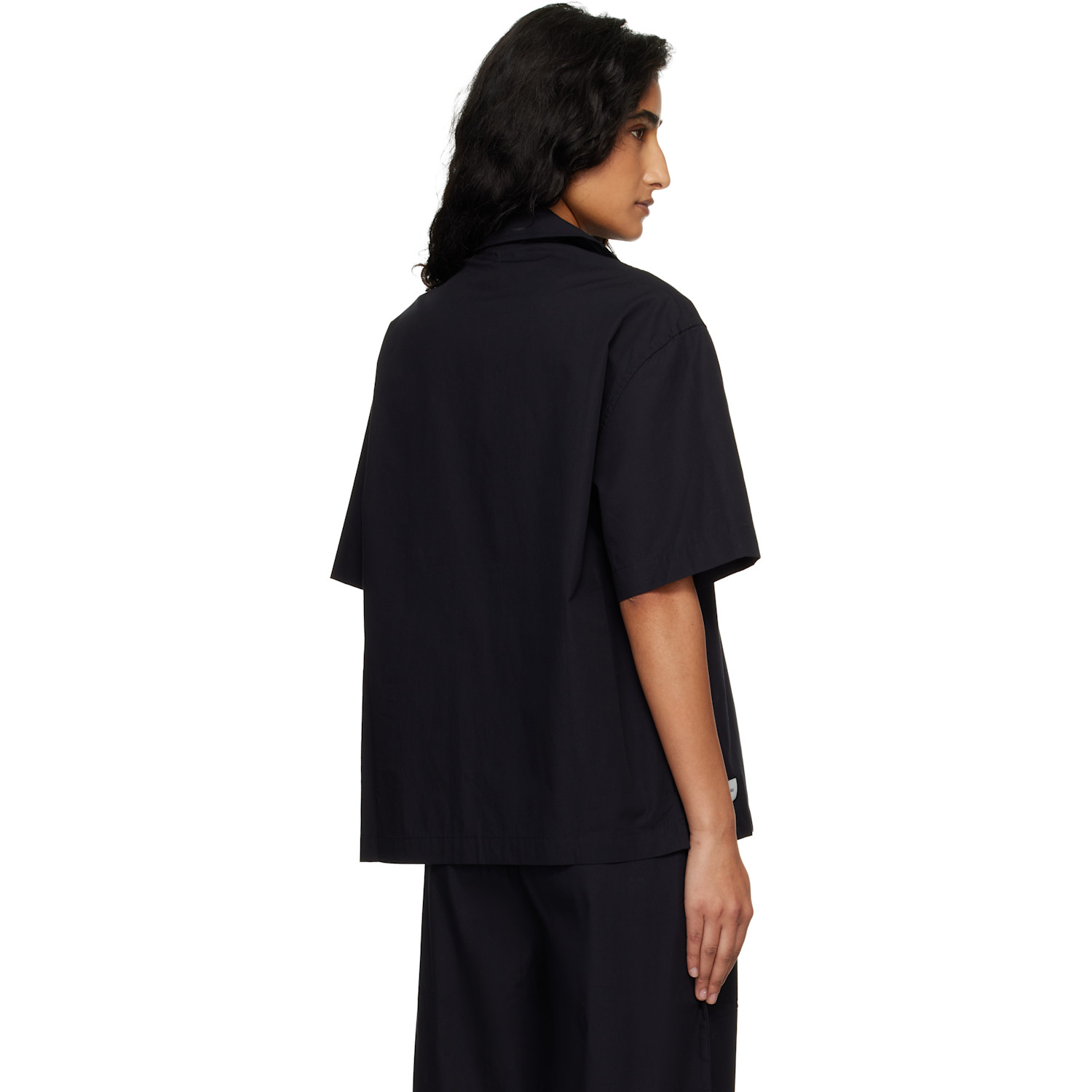  Entire Studios Black Ss Pyjama Shirt 