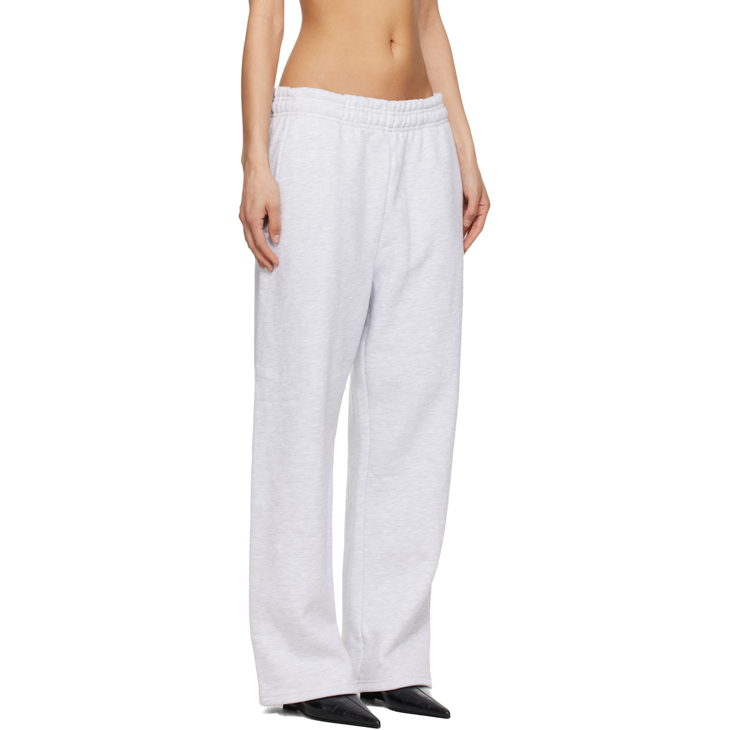  Entire Studios Gray Straight Leg Sweatpants 