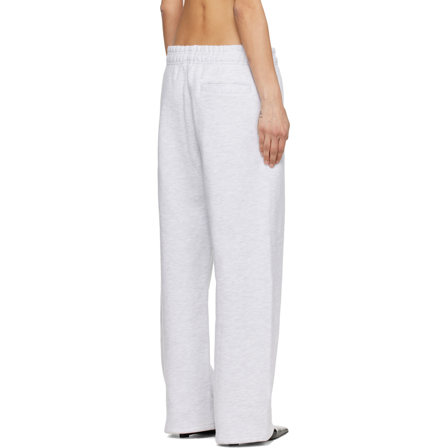  Entire Studios Gray Straight Leg Sweatpants 