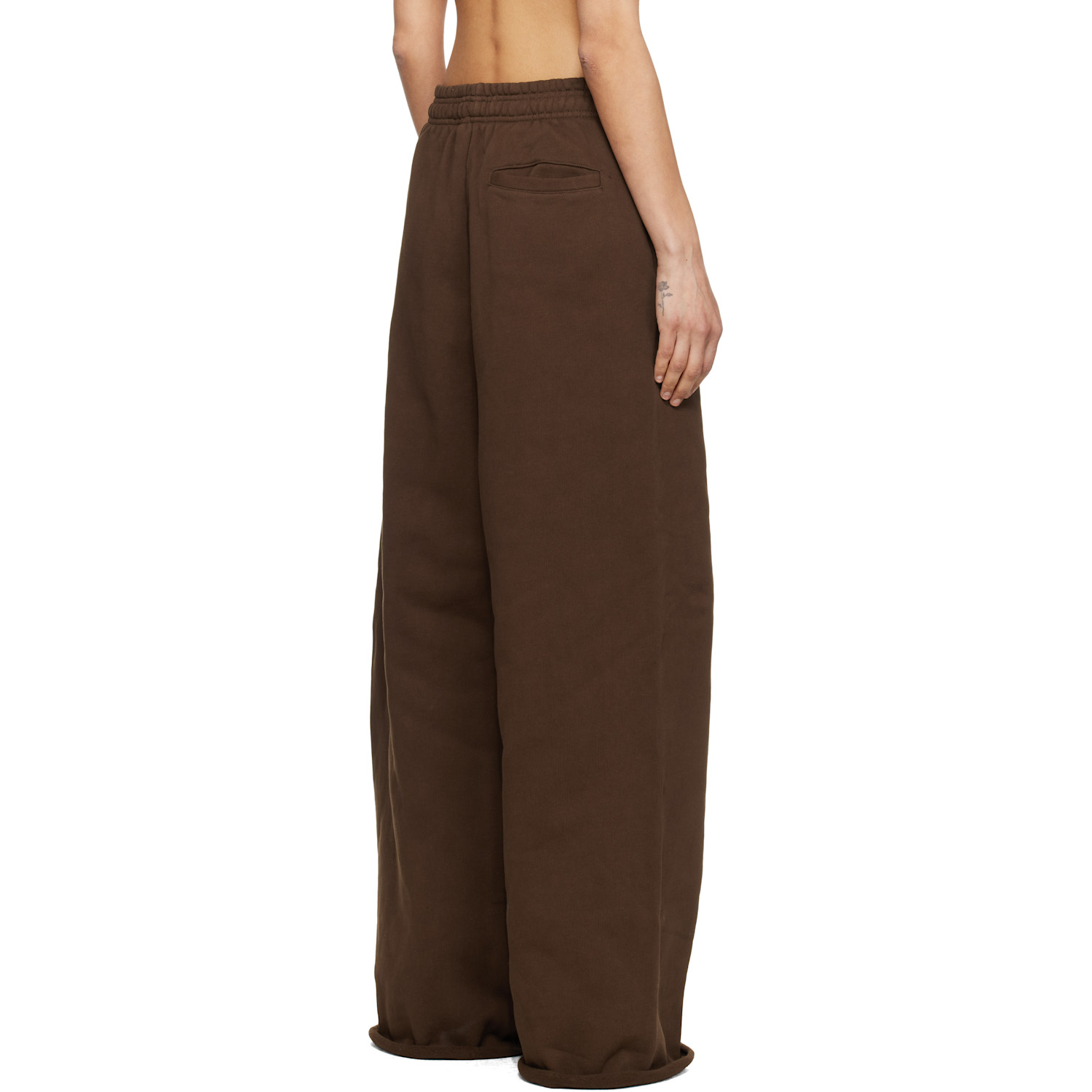  Entire Studios Brown Full Sweatpants 