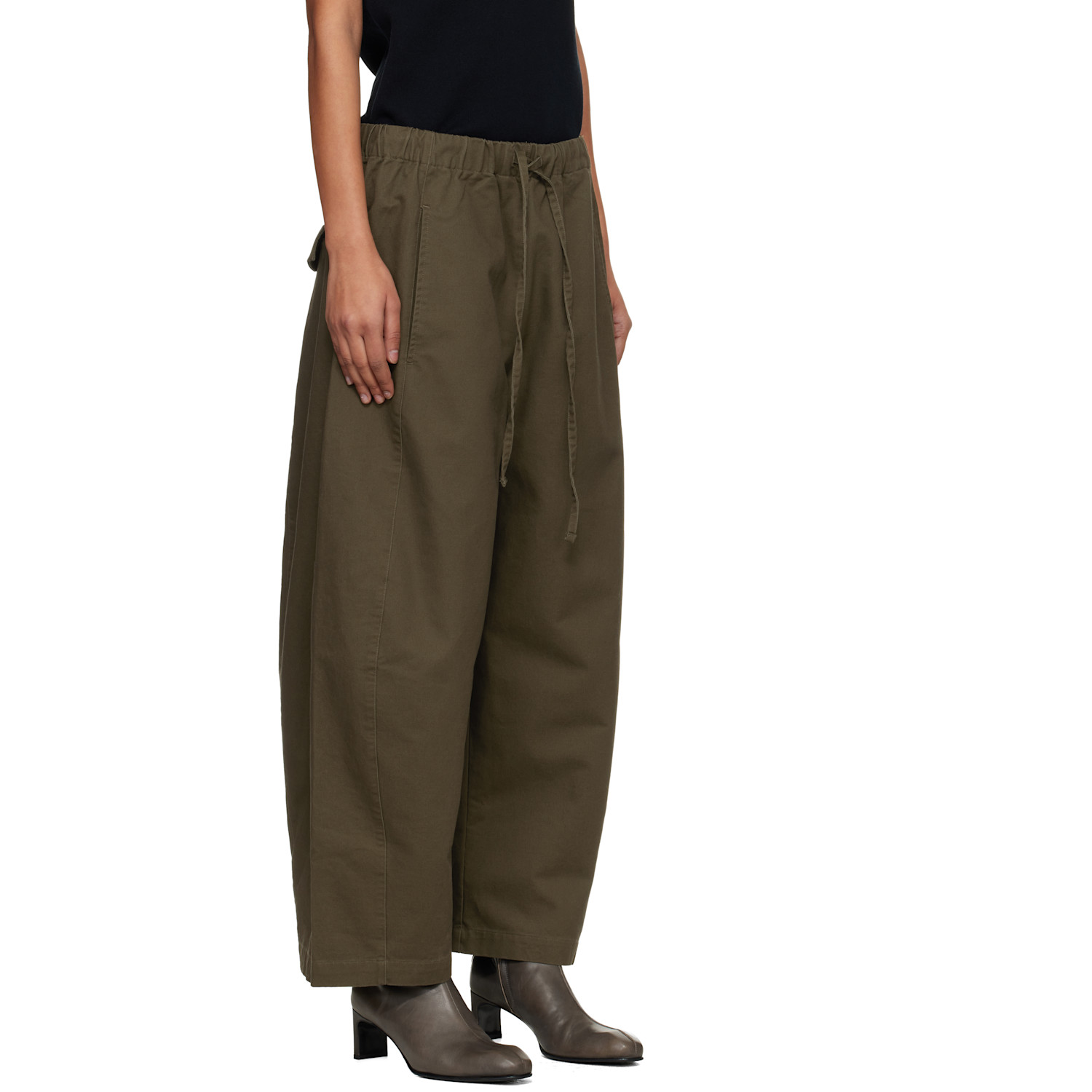  Entire Studios Khaki Loft Trousers 