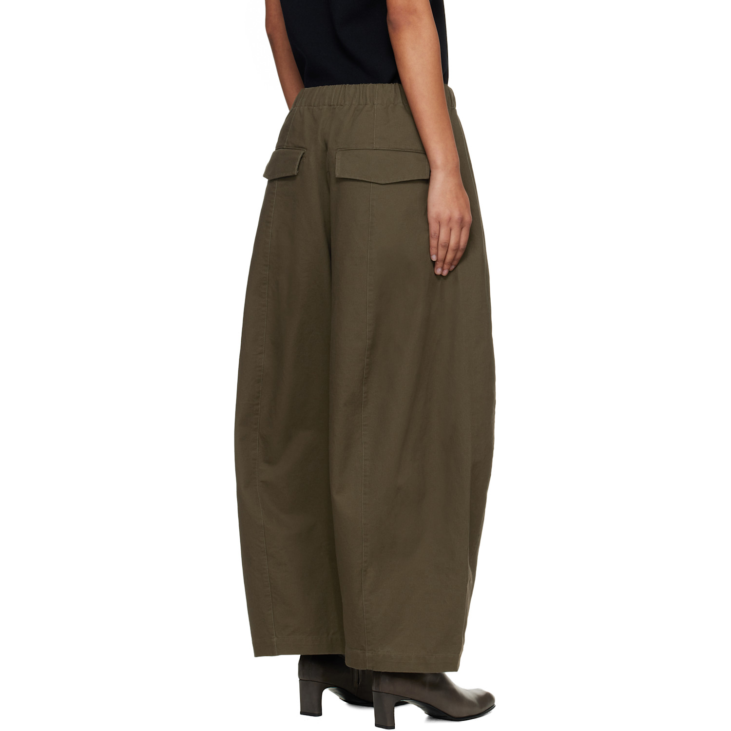  Entire Studios Khaki Loft Trousers 