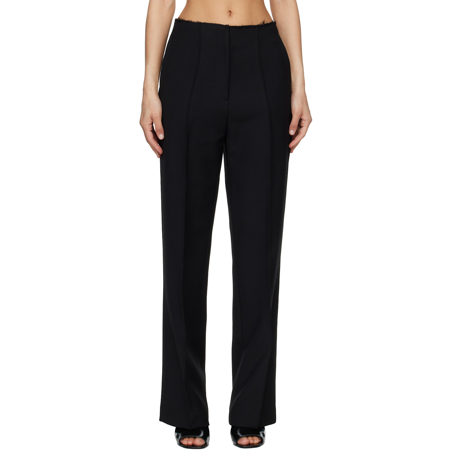 Entire Studios Black Zerobound Trousers