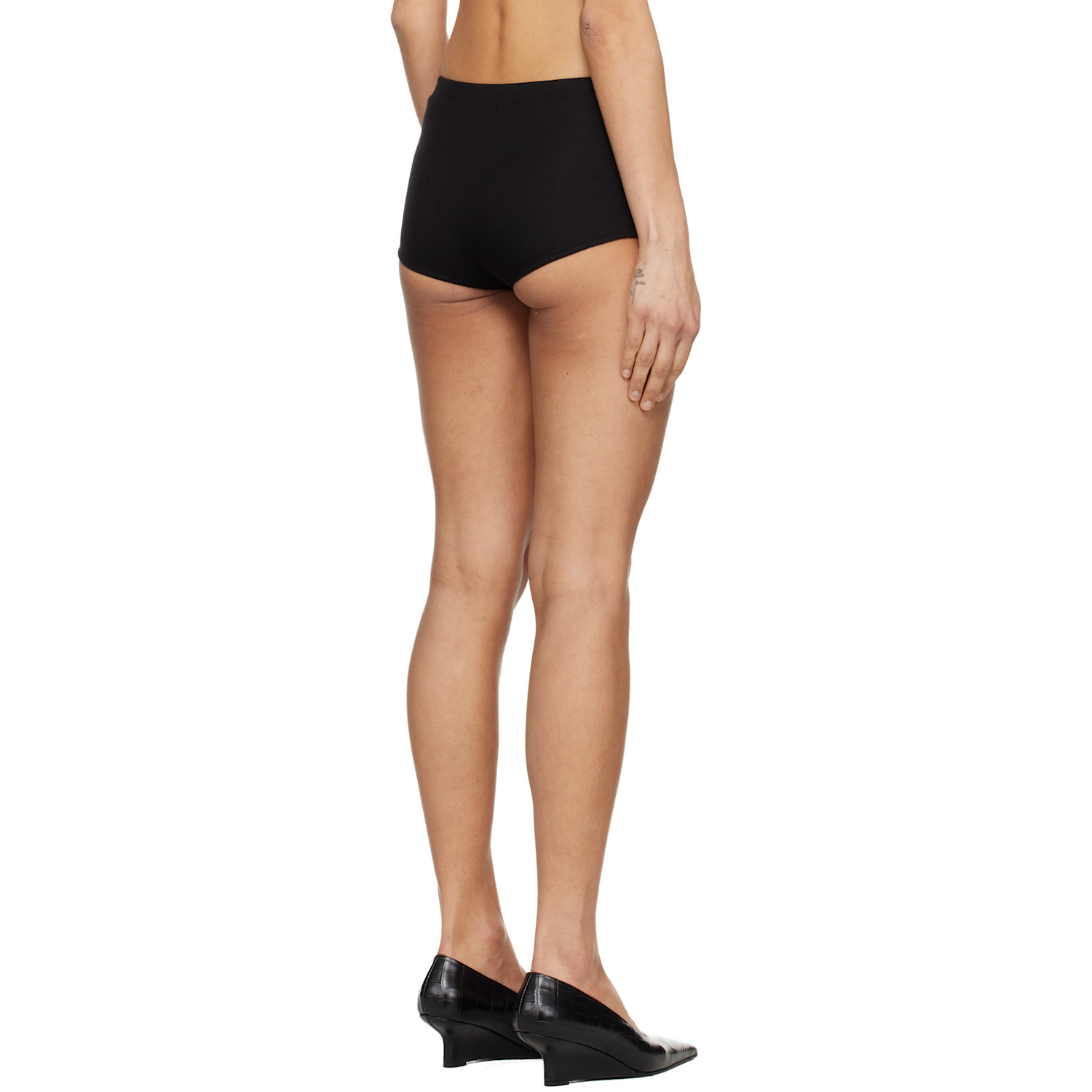  Entire Studios Black Booty Shorts 