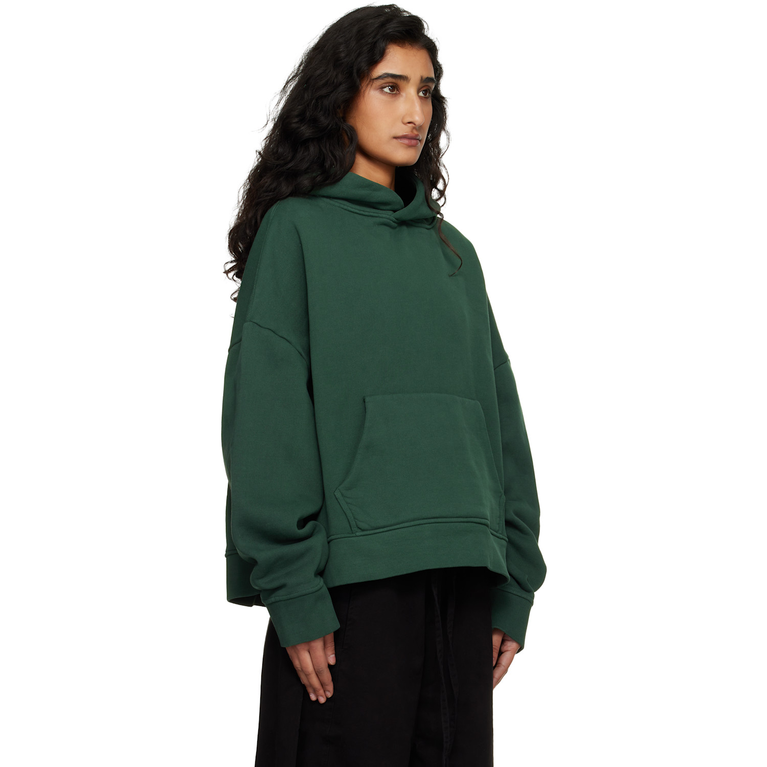  Entire Studios Green Heavy Hoodie 