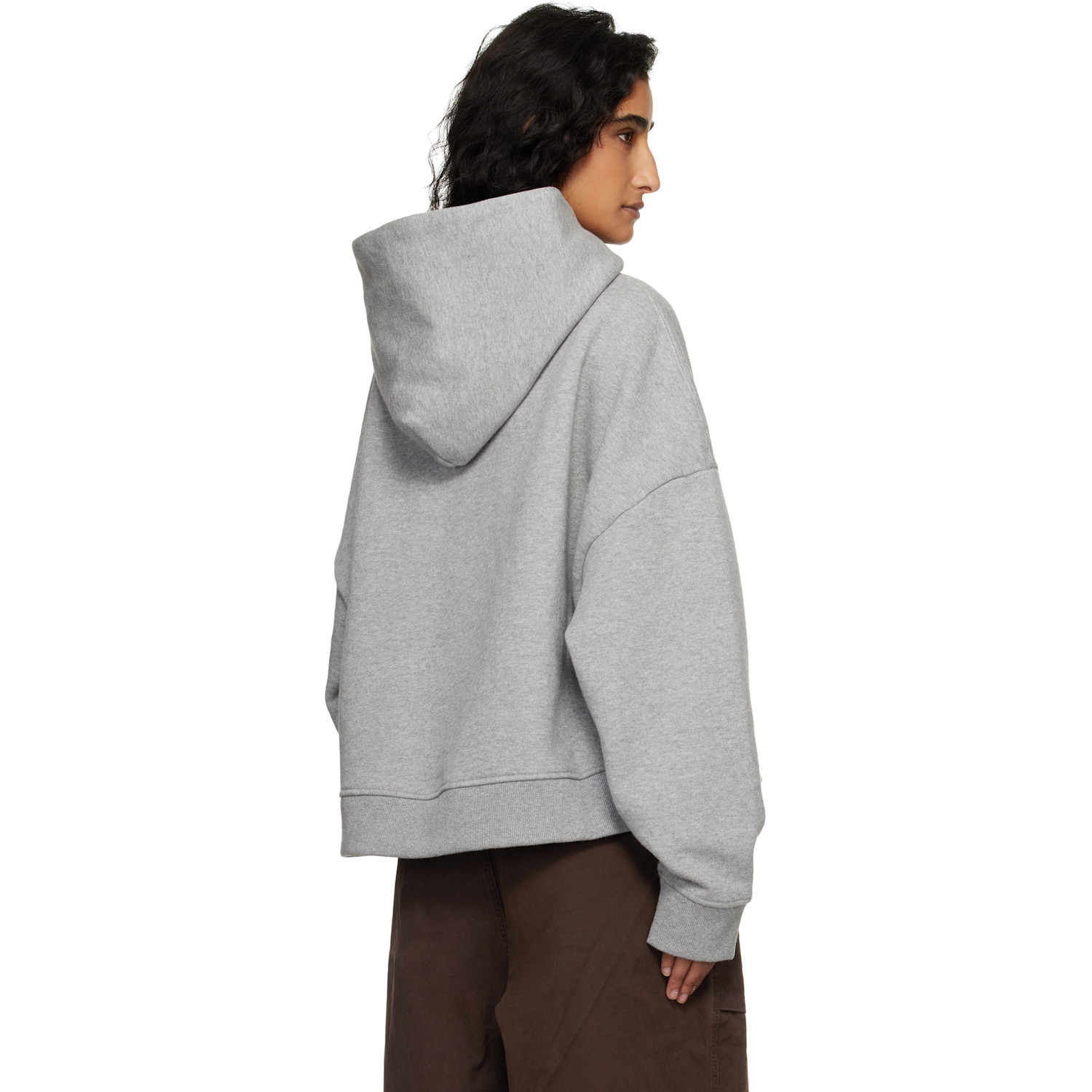  Entire Studios Gray Heavy Hoodie 
