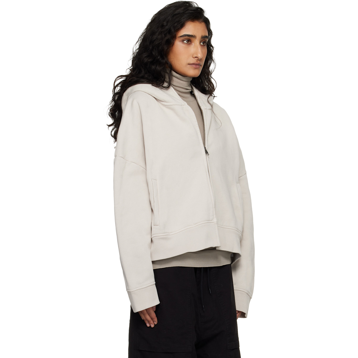  Entire Studios Off-white Eternal Zip Hoodie 