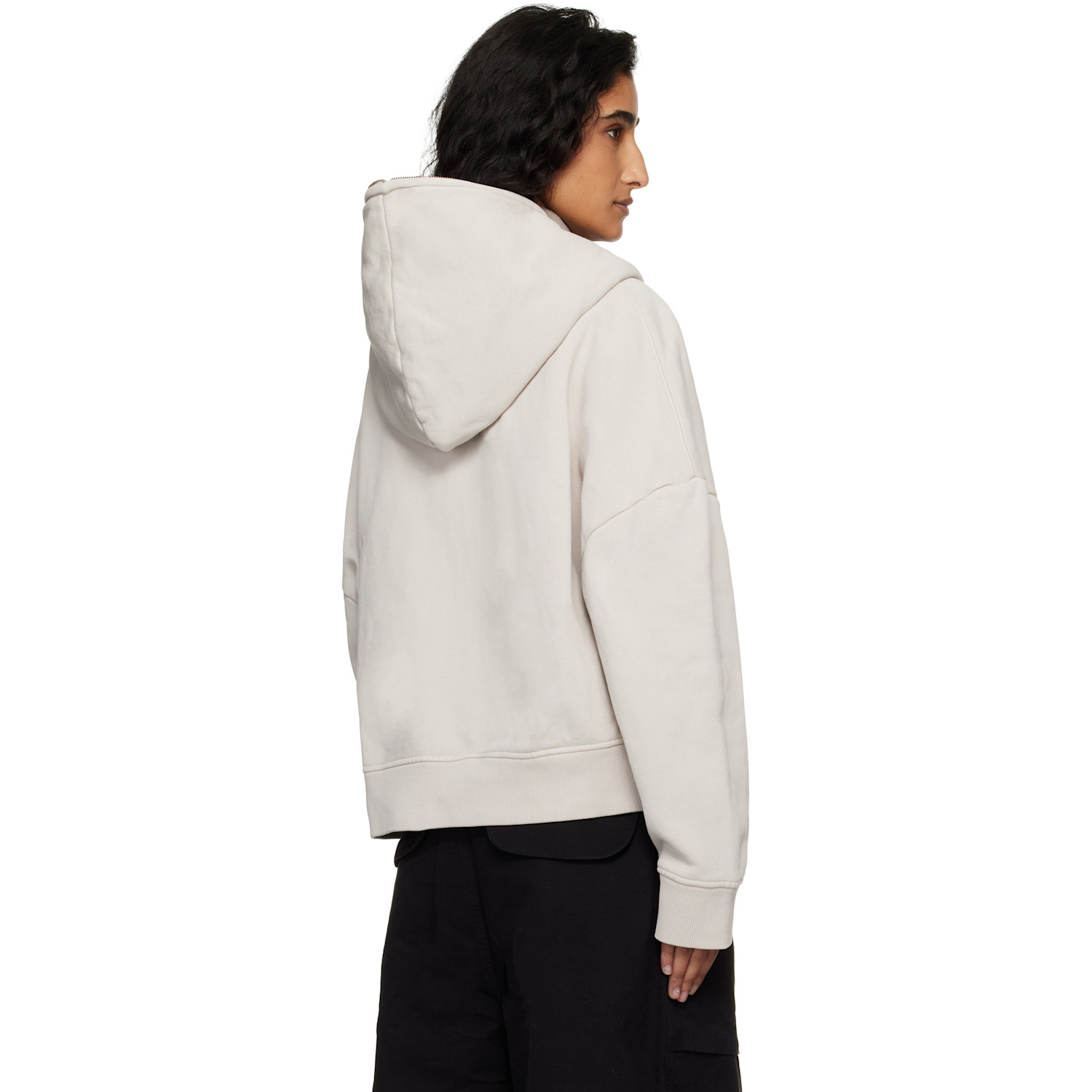  Entire Studios Off-white Eternal Zip Hoodie 