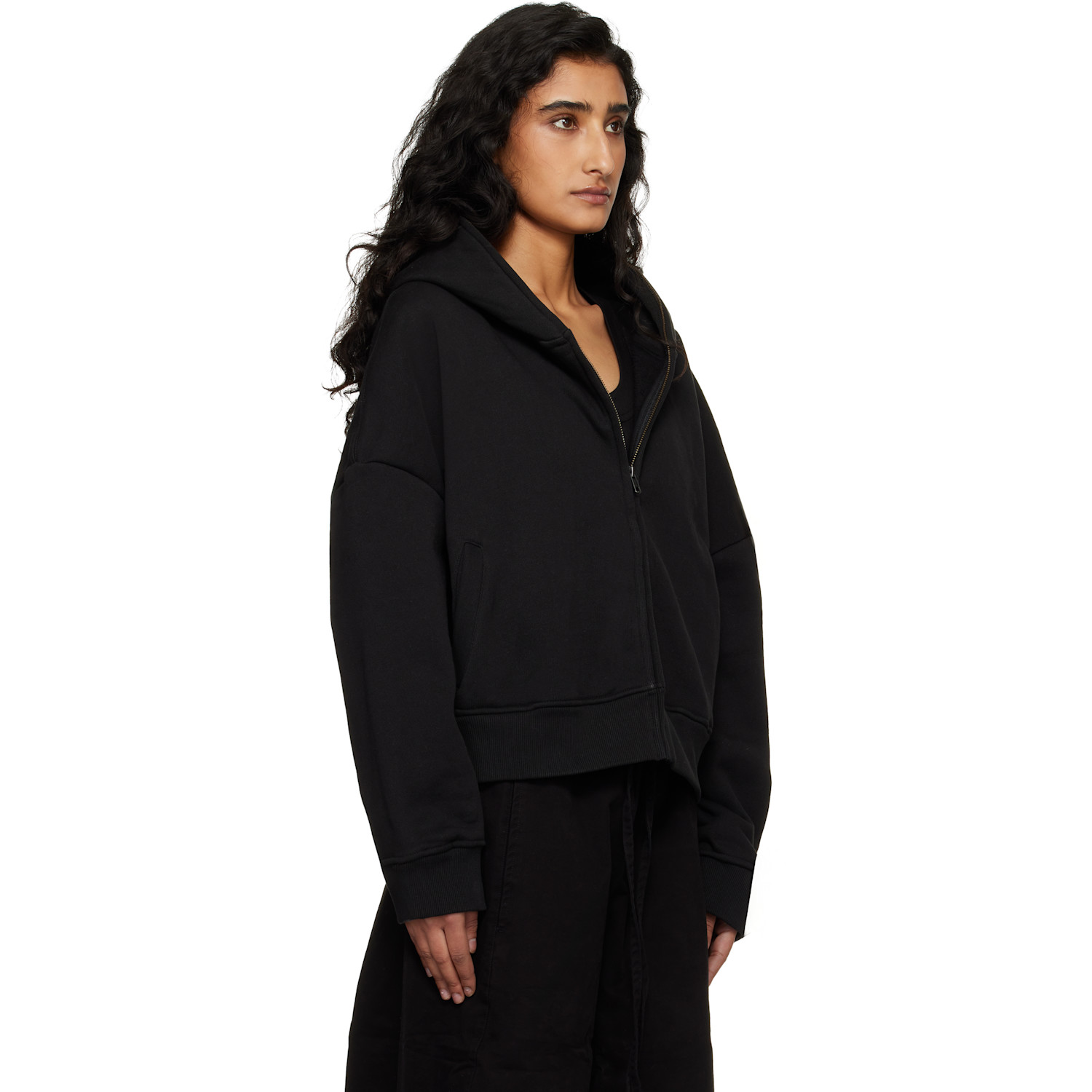  Entire Studios Black Eternal Zip Hoodie 