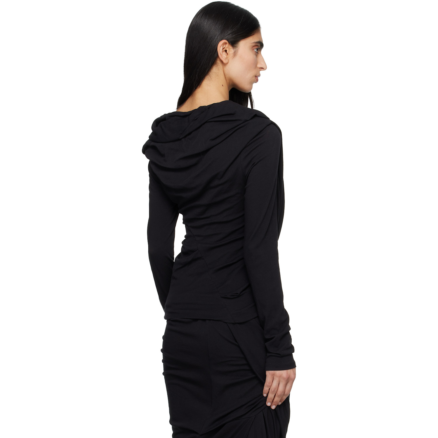  Entire Studios Black Twist Top 