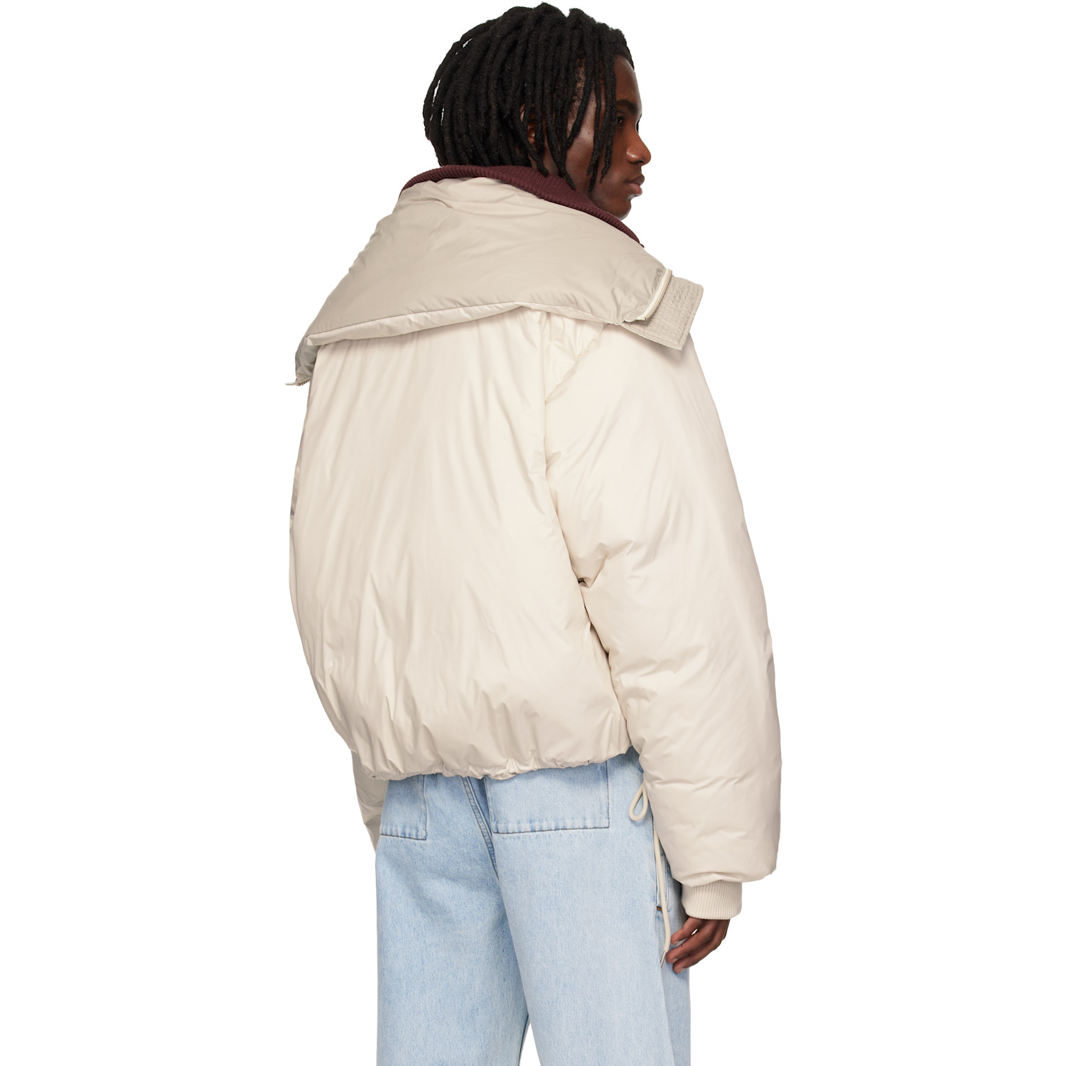  Entire Studios Off-white Kelly Down Jacket 