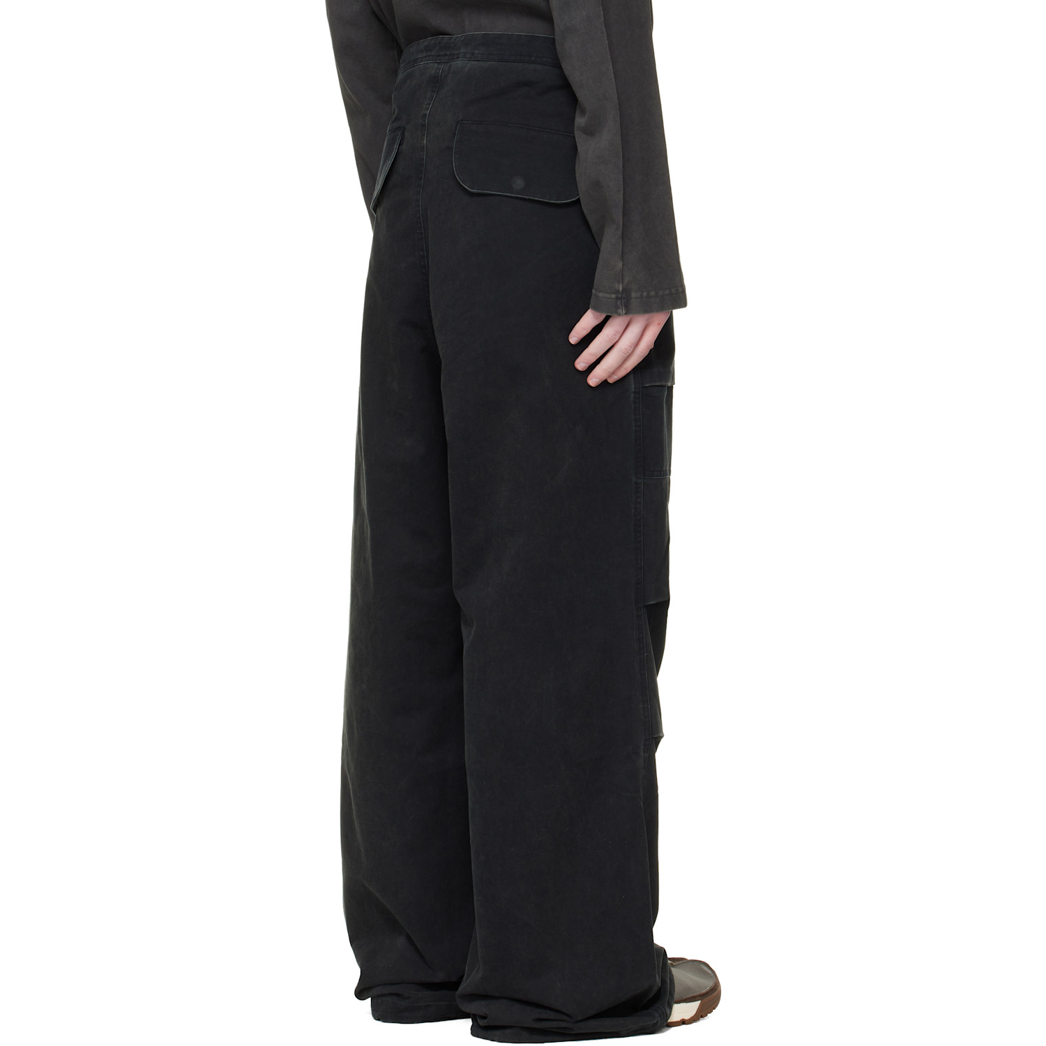  Entire Studios Black Barren Cargo Pants 