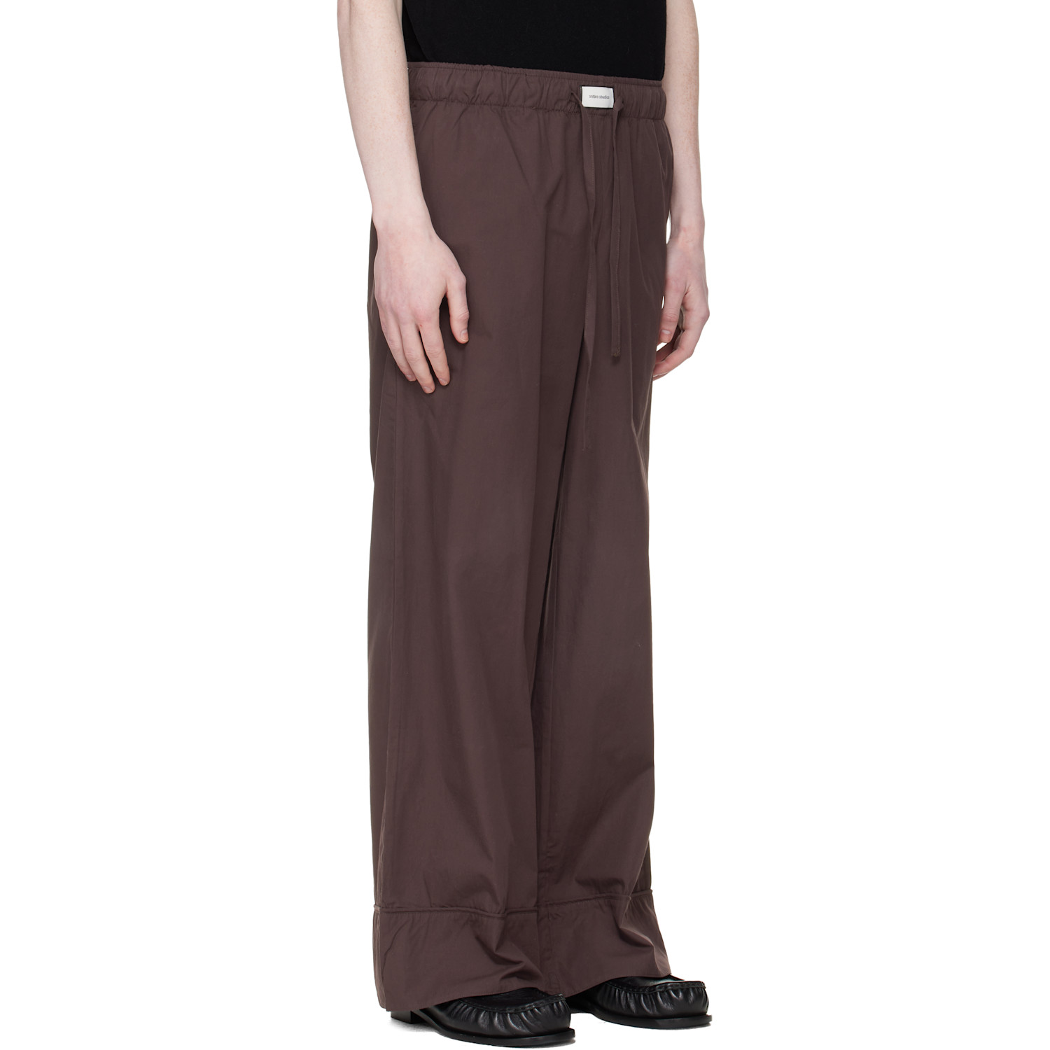  Entire Studios Brown Pajama Lounge Pants 