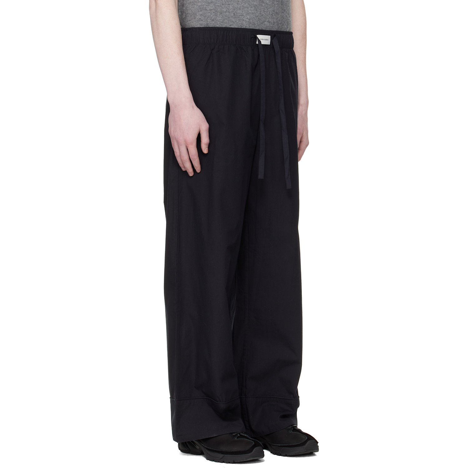  Entire Studios Black Pajama Lounge Pants 