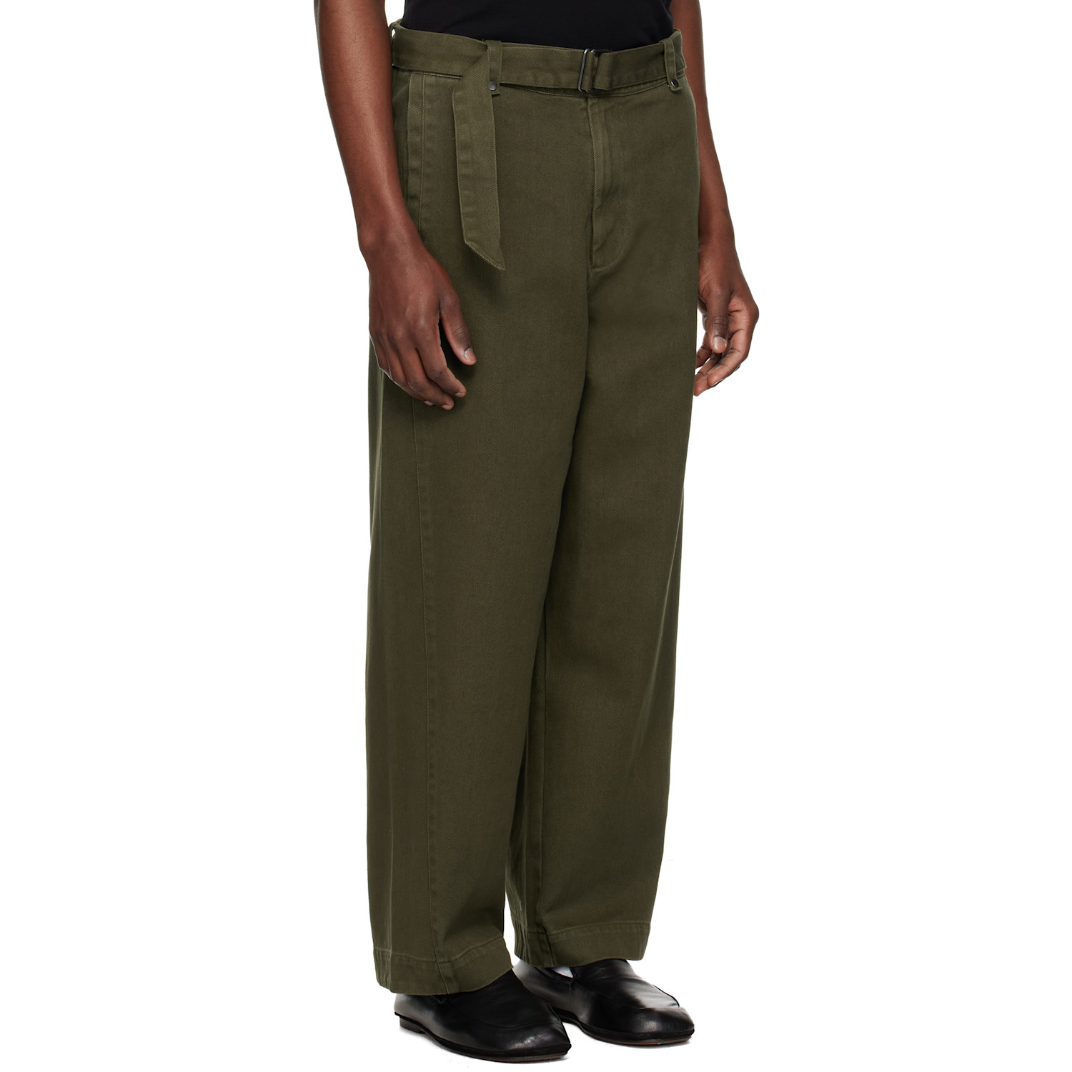  Entire Studios Khaki Gully Trousers 