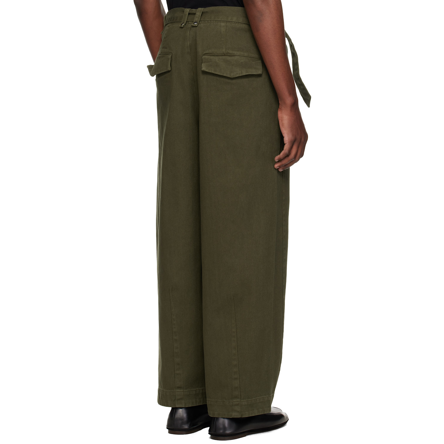  Entire Studios Khaki Gully Trousers 
