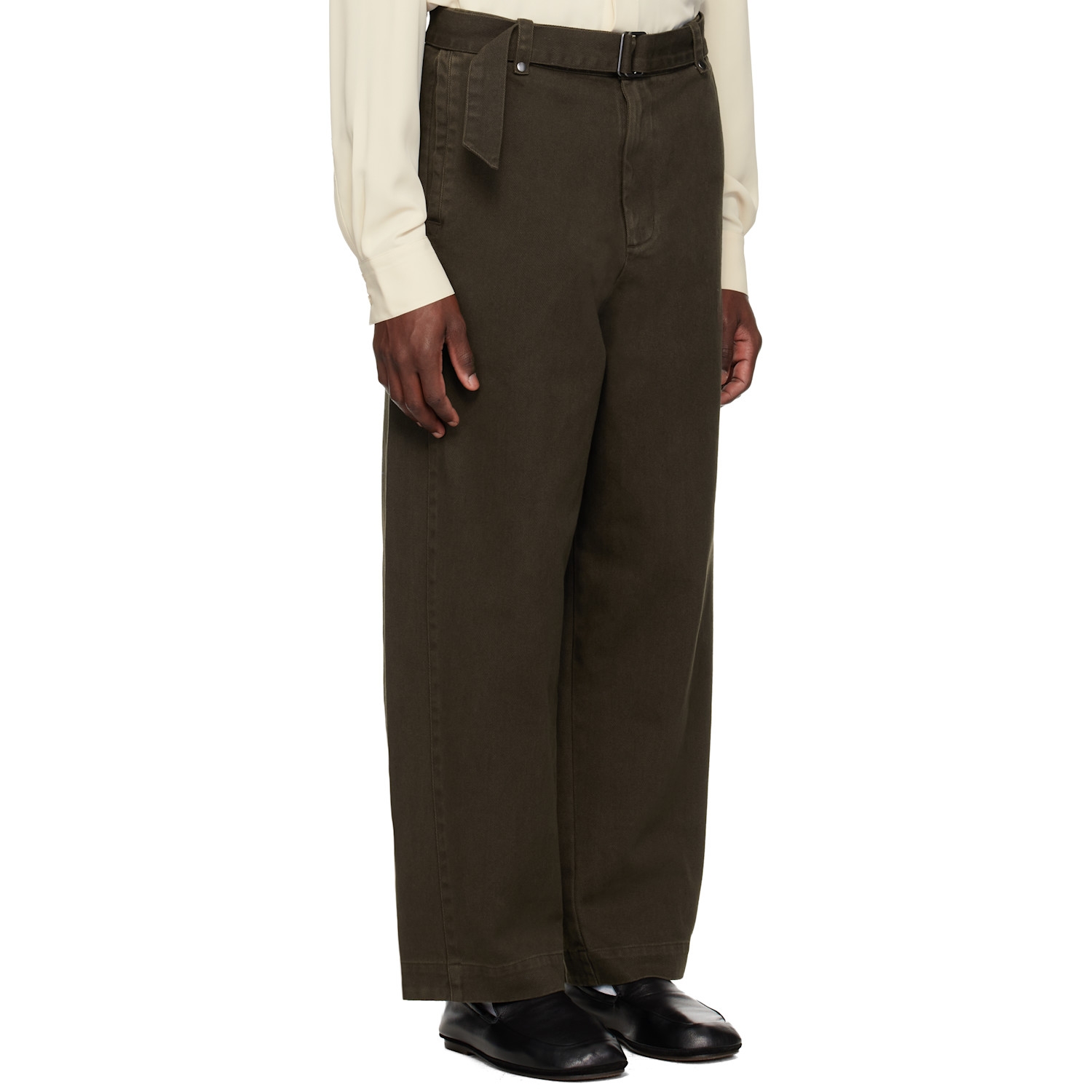  Entire Studios Brown Gully Trousers 