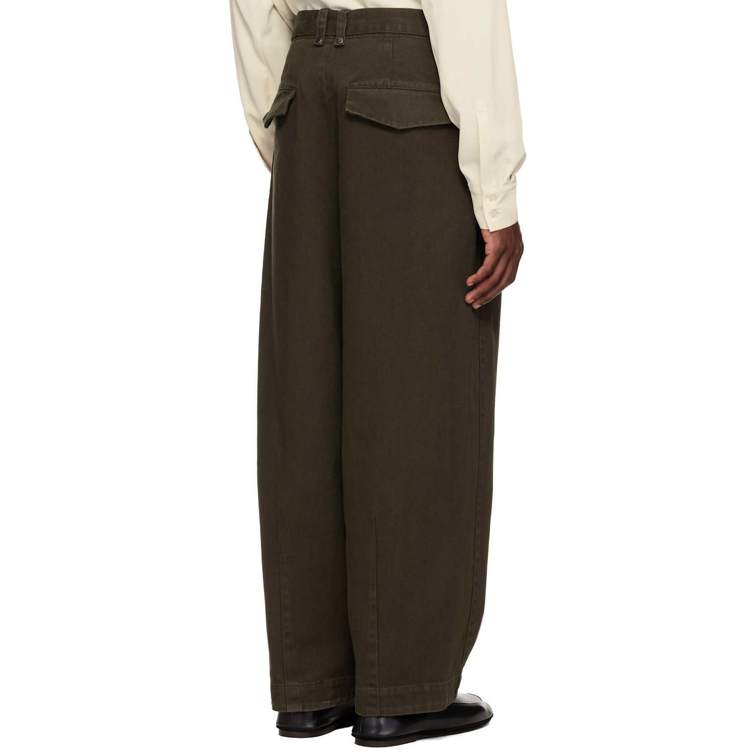 Entire Studios Brown Gully Trousers 