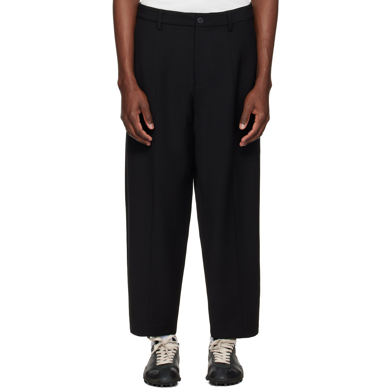 Entire Studios Black Carrot Trousers