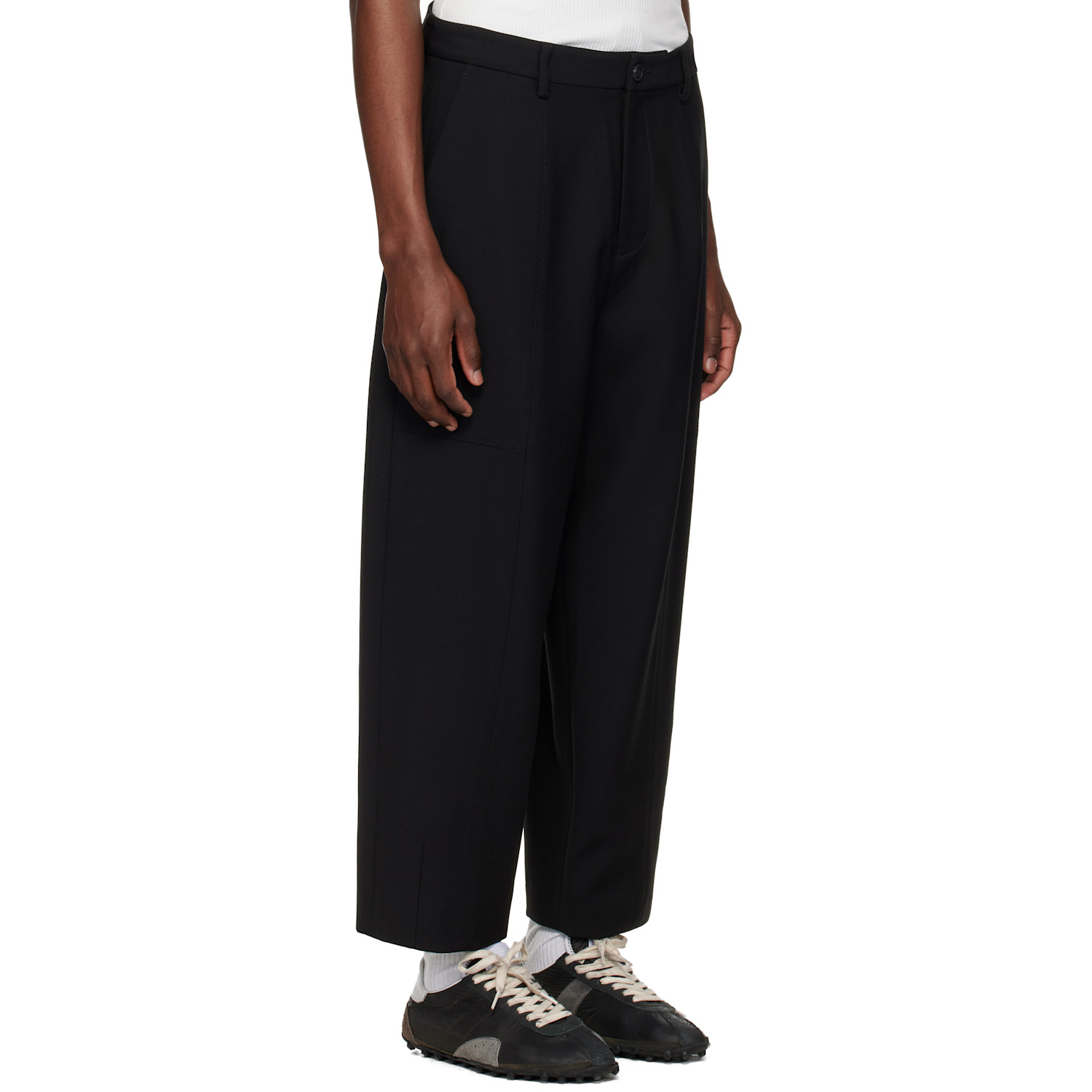  Entire Studios Black Carrot Trousers 