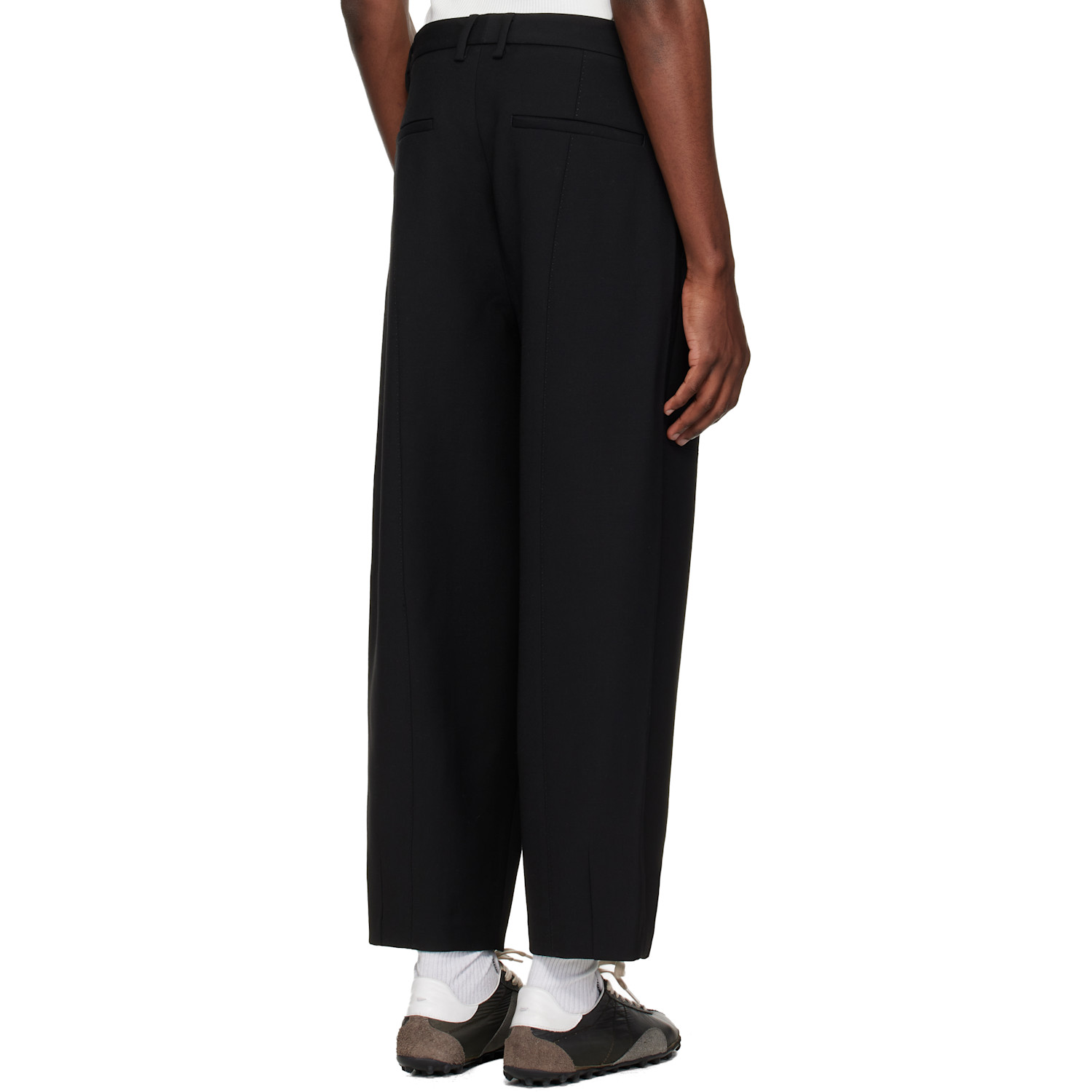  Entire Studios Black Carrot Trousers 