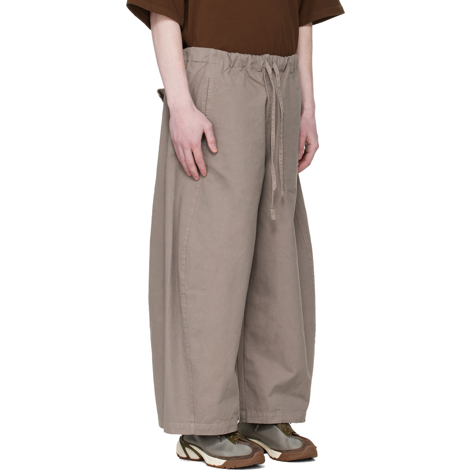  Entire Studios Taupe Loft Trousers 